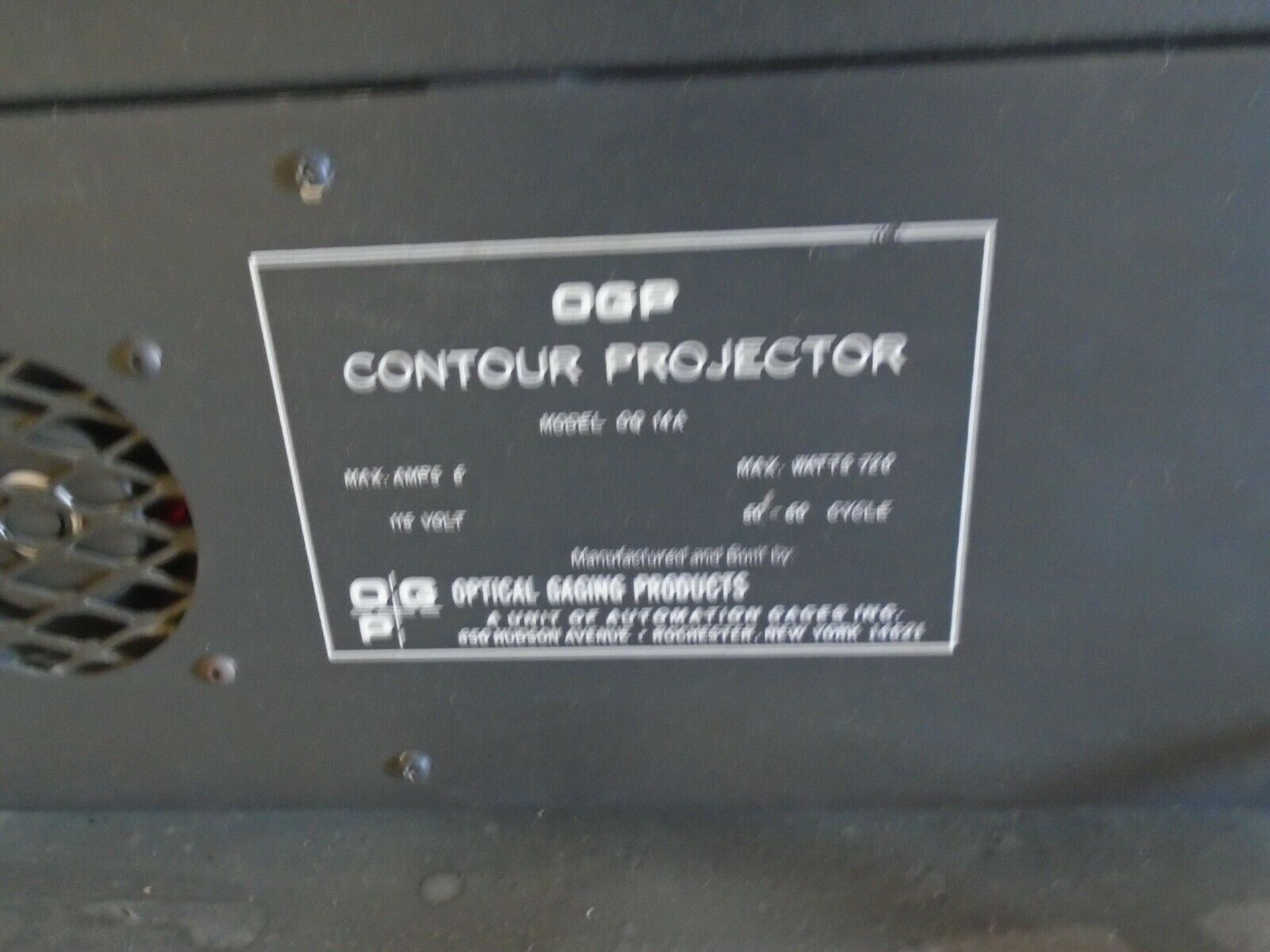 OPG Optical Comparator Qulifire 14A - Image 10 of 11