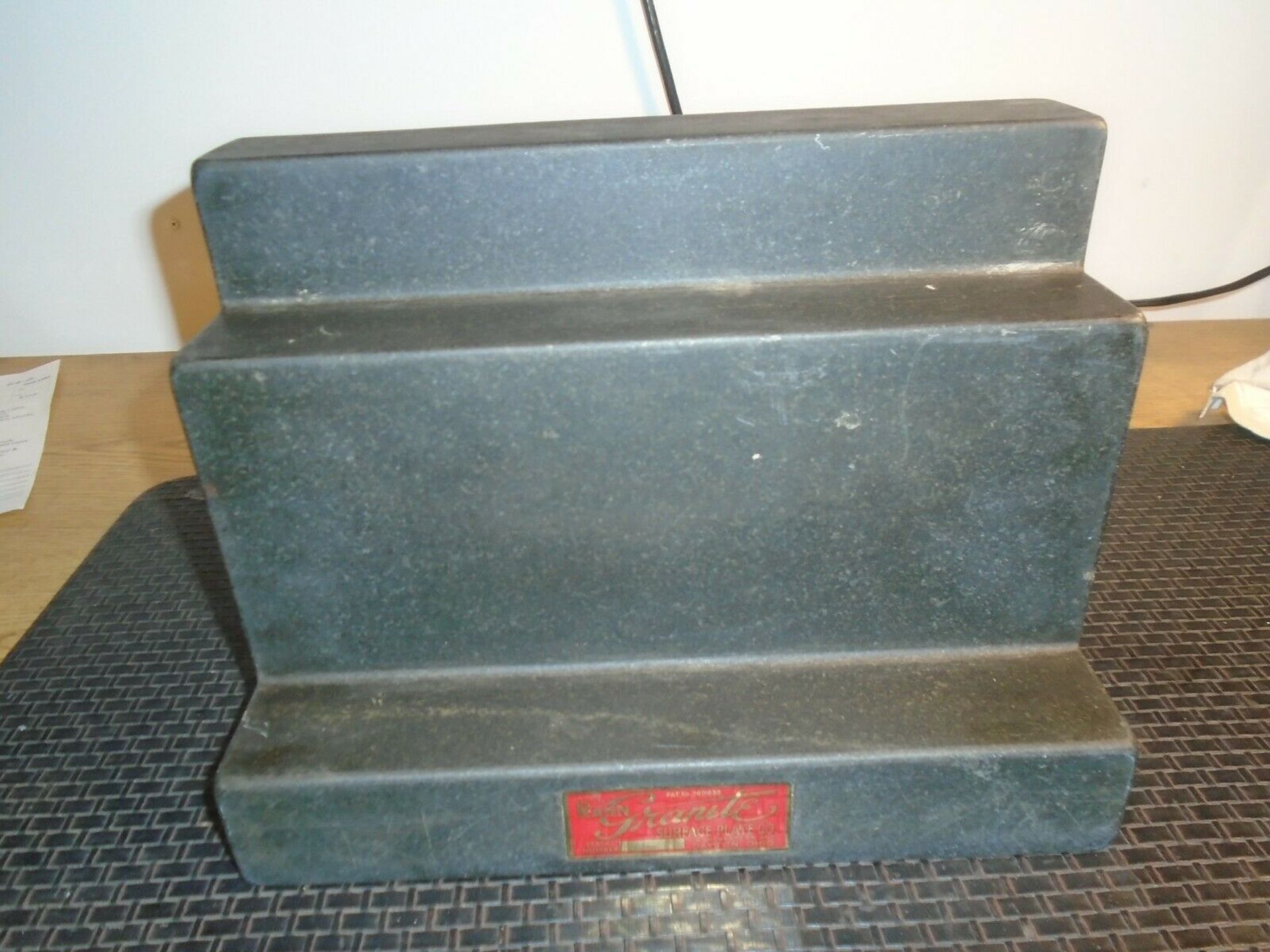 Rahn Granite 12” x 9” x 6” Precision Step Angle Plate