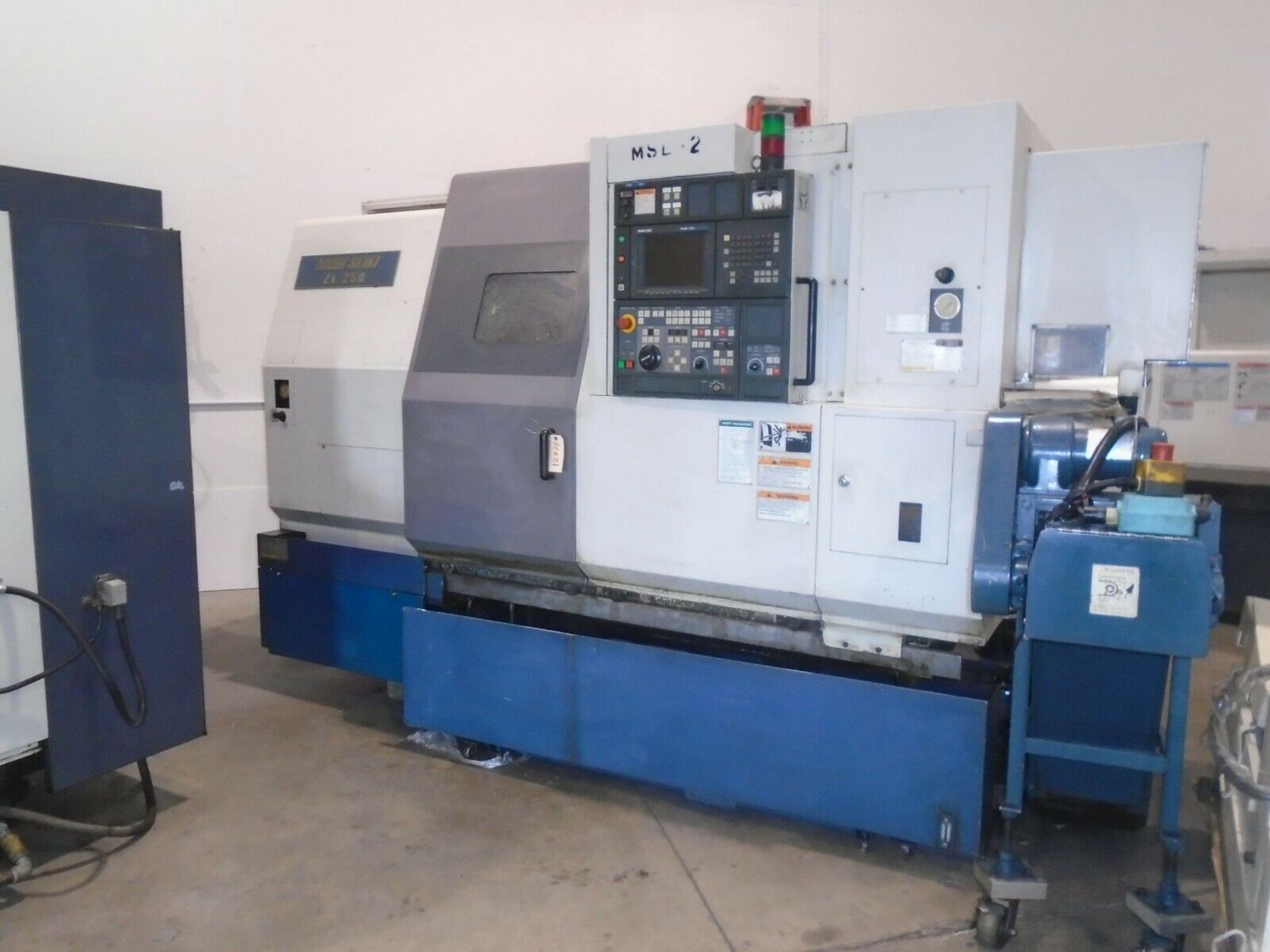 2001 Mori Seiki CNC Lathe ZL-250 Twin Spindle & Turret