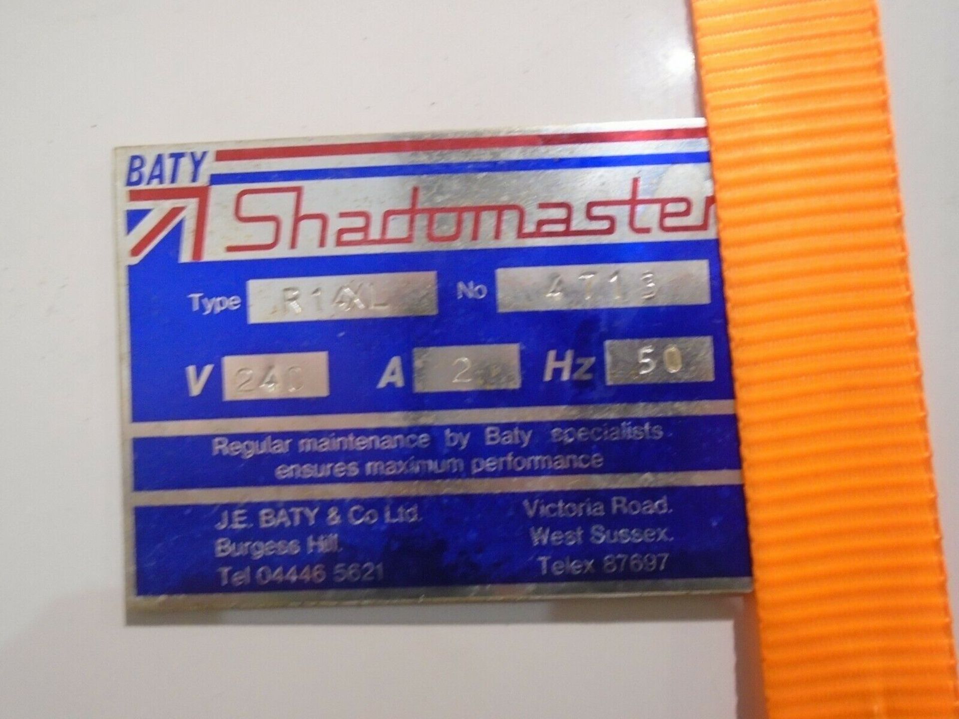 Baty Shadow Master Optical Comparator R14XL - Image 8 of 12