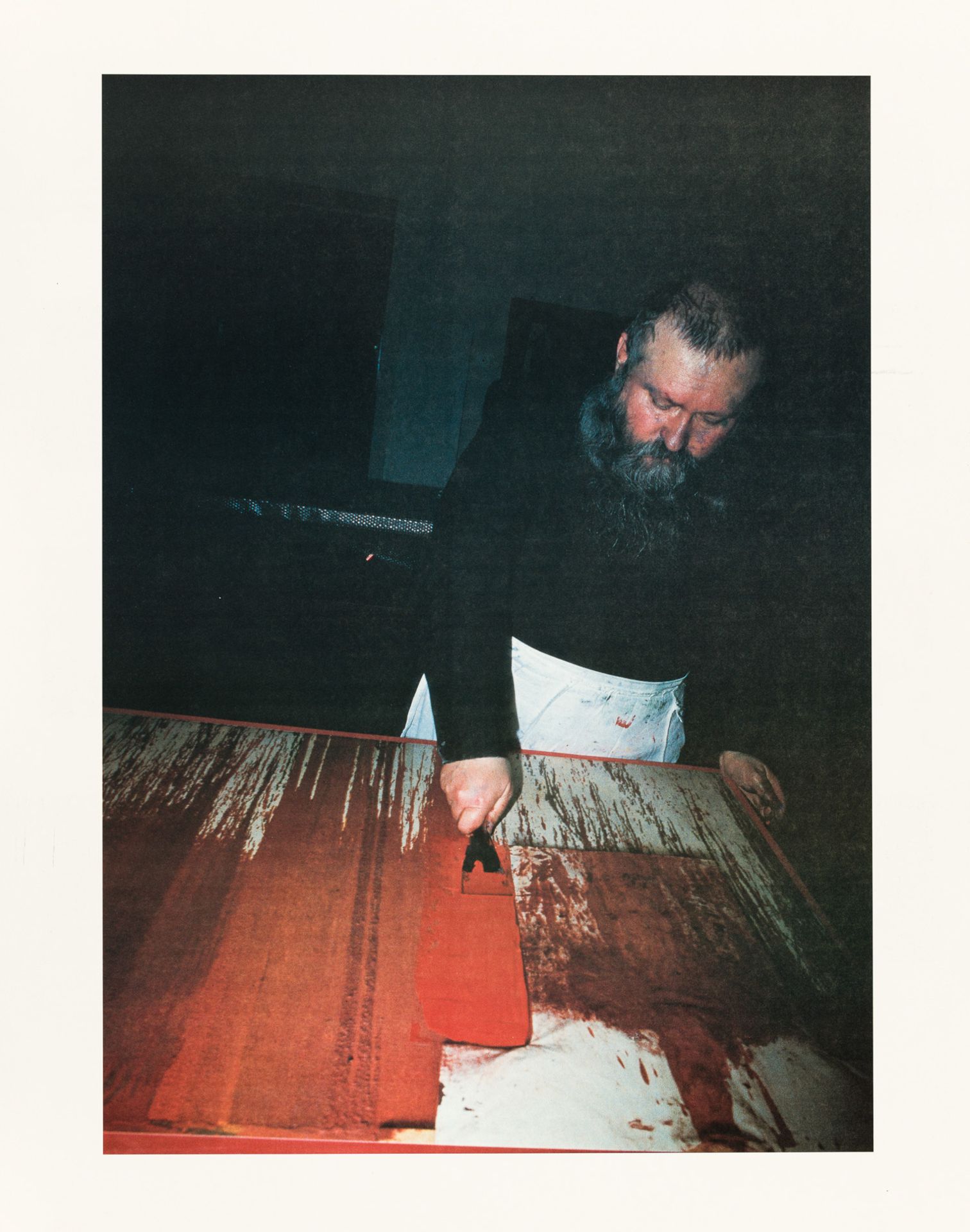 Hermann Nitsch, Ohne Titel (Übermalte Bild-Lithographien) - Bild 5 aus 5