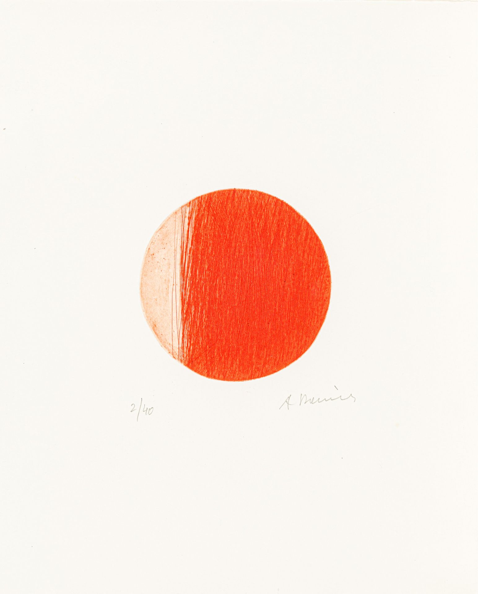 Arnulf Rainer, Roter Planet