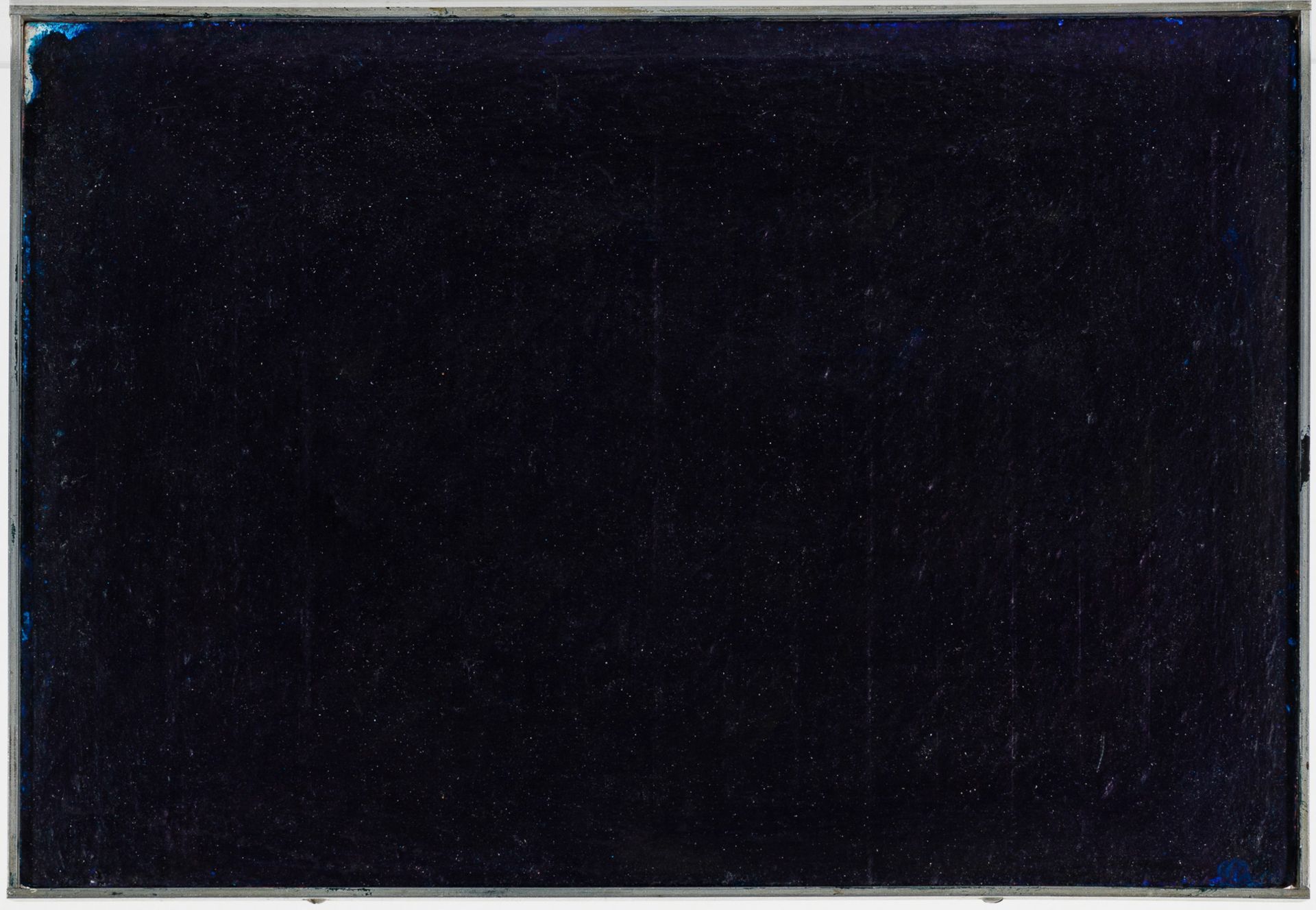 Arnulf Rainer, Ohne Titel (Violette Übermalung / Zentralgestaltung)