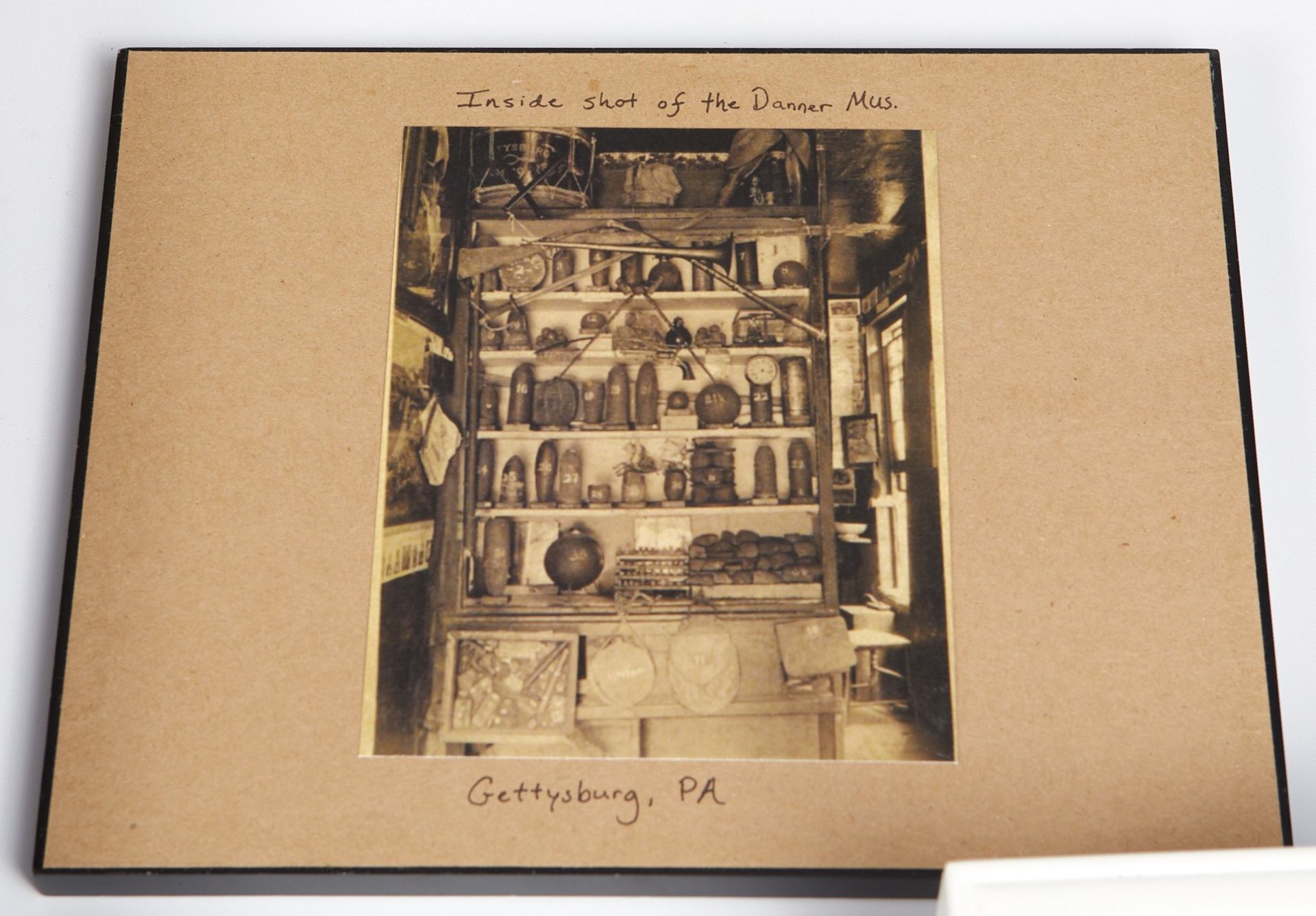 Large Group of Gettysburg Relics Ephemera Artifacts Rosensteel - Bild 13 aus 19