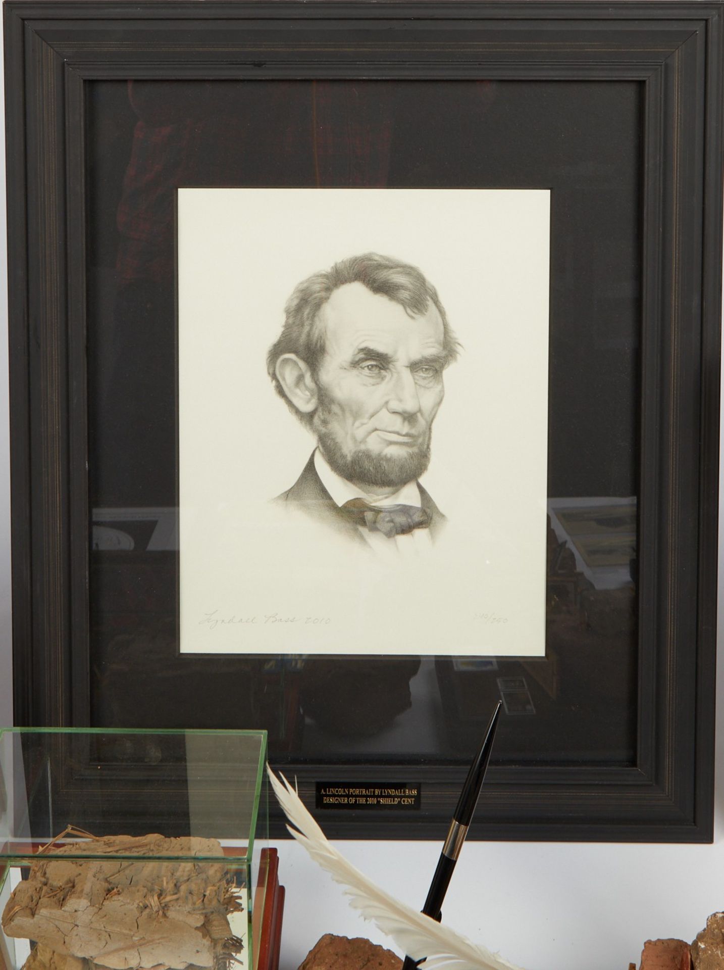 Large Group of Abraham Lincoln Berry Home Objects - Image 9 of 11