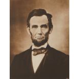 Large Photogravure by Moses Rice of Abraham Lincoln