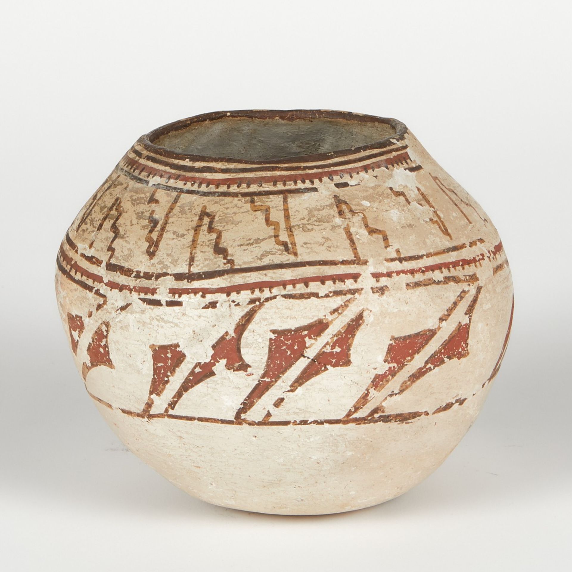 Early Zuni Polychrome Pot Kiapkwa