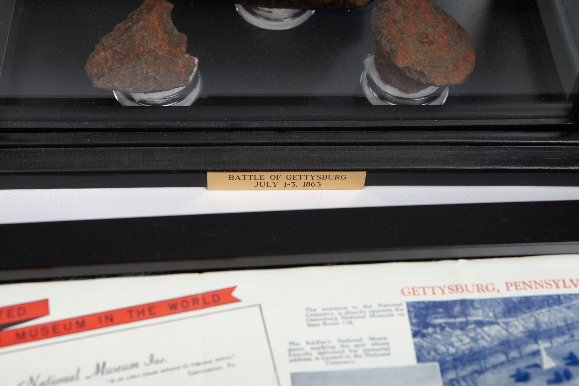 Large Group of Gettysburg Relics Ephemera Artifacts Rosensteel - Image 15 of 19