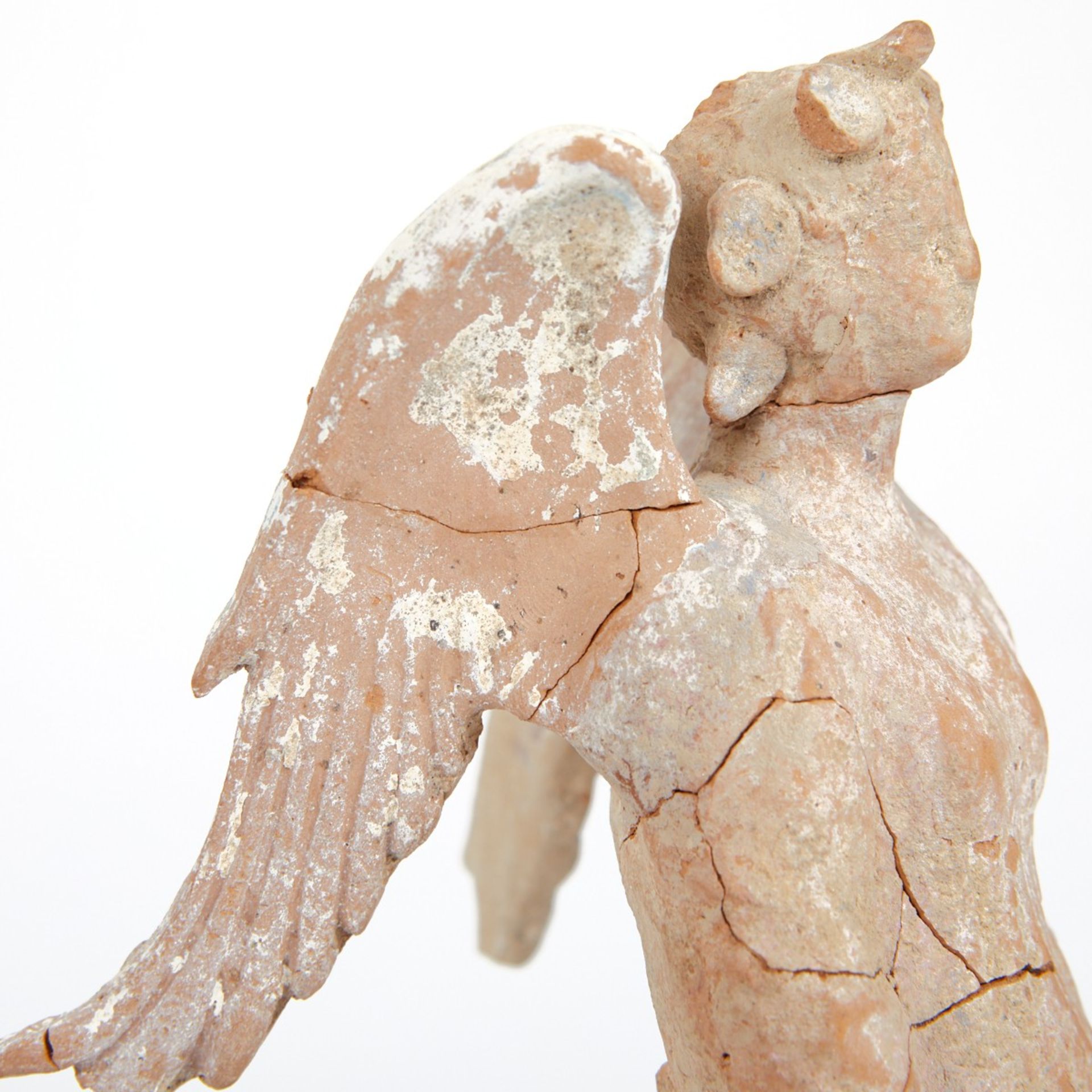 Grp: 3 Greek Terracotta Tanagra Figures Sotheby's Prov - Image 12 of 15