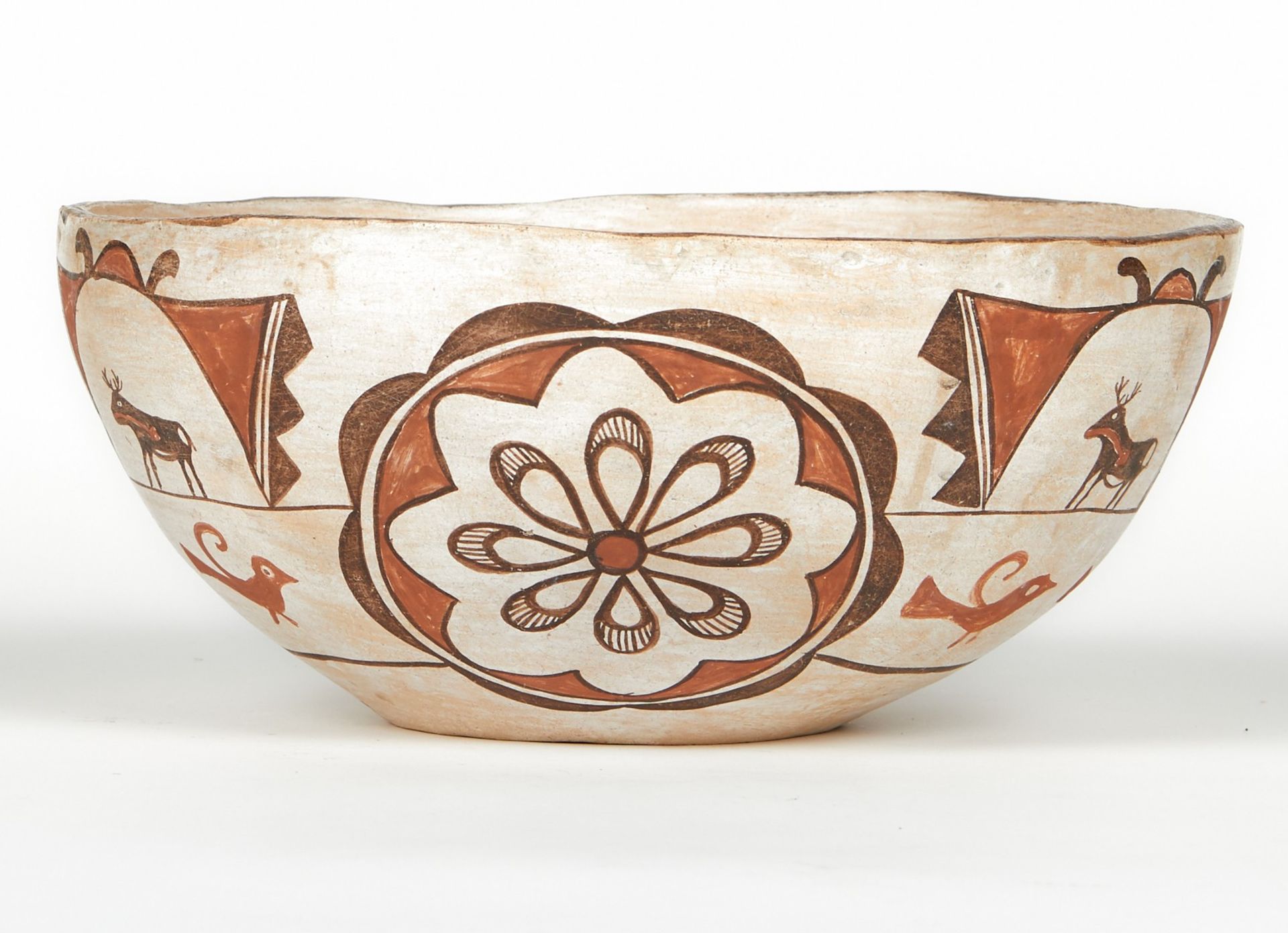 Large Zuni Ceramic Dough Bowl - Bild 4 aus 7