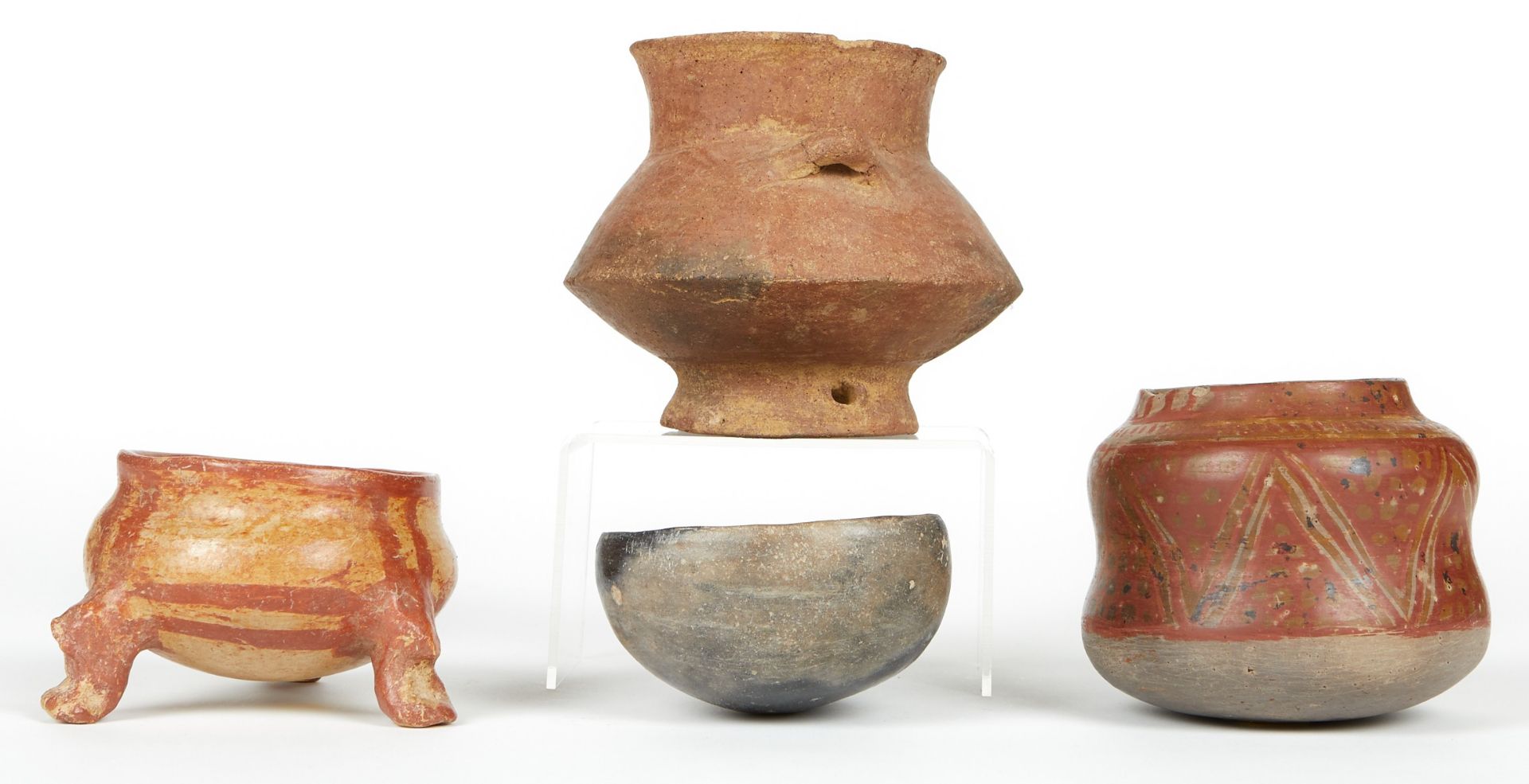 Grp: 4 Pre-Columbian Ceramic Vessels - Bild 3 aus 13