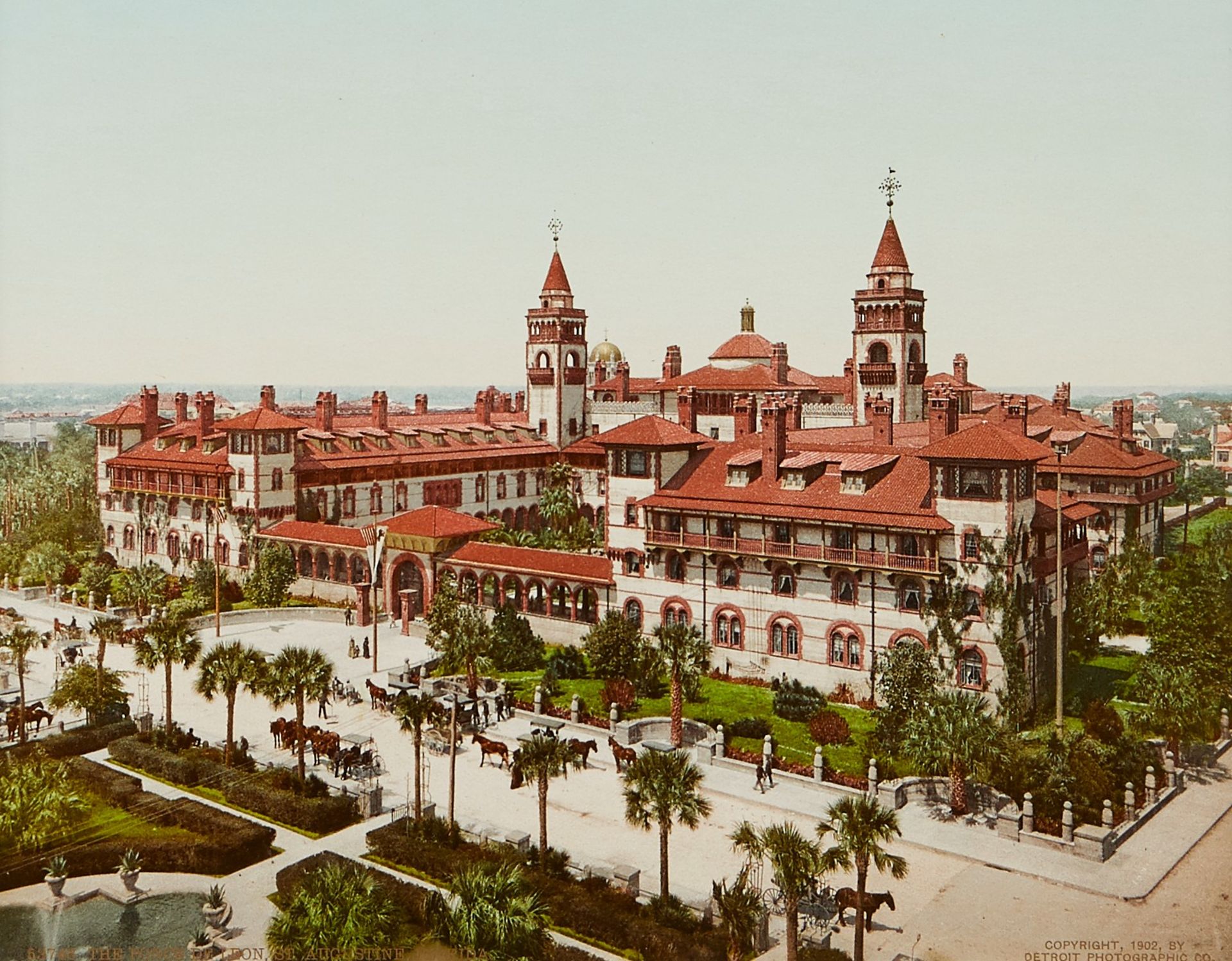 William Henry Jackson/Detroit Photographic Co. The Ponce de Leon St. Augustine