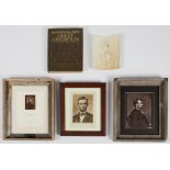 Grp: 4 Abraham Lincoln Portraits Albumen Photographs