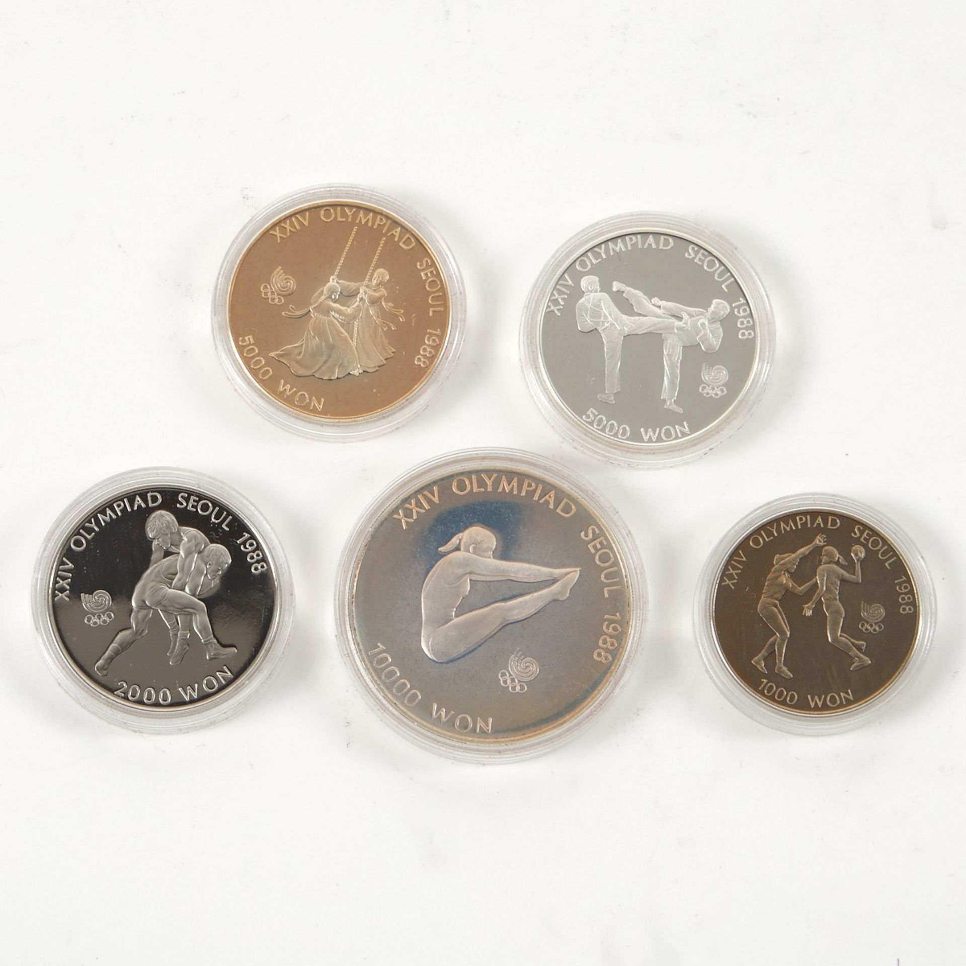 Seoul 1988 Olympic Coin Set - Image 2 of 5