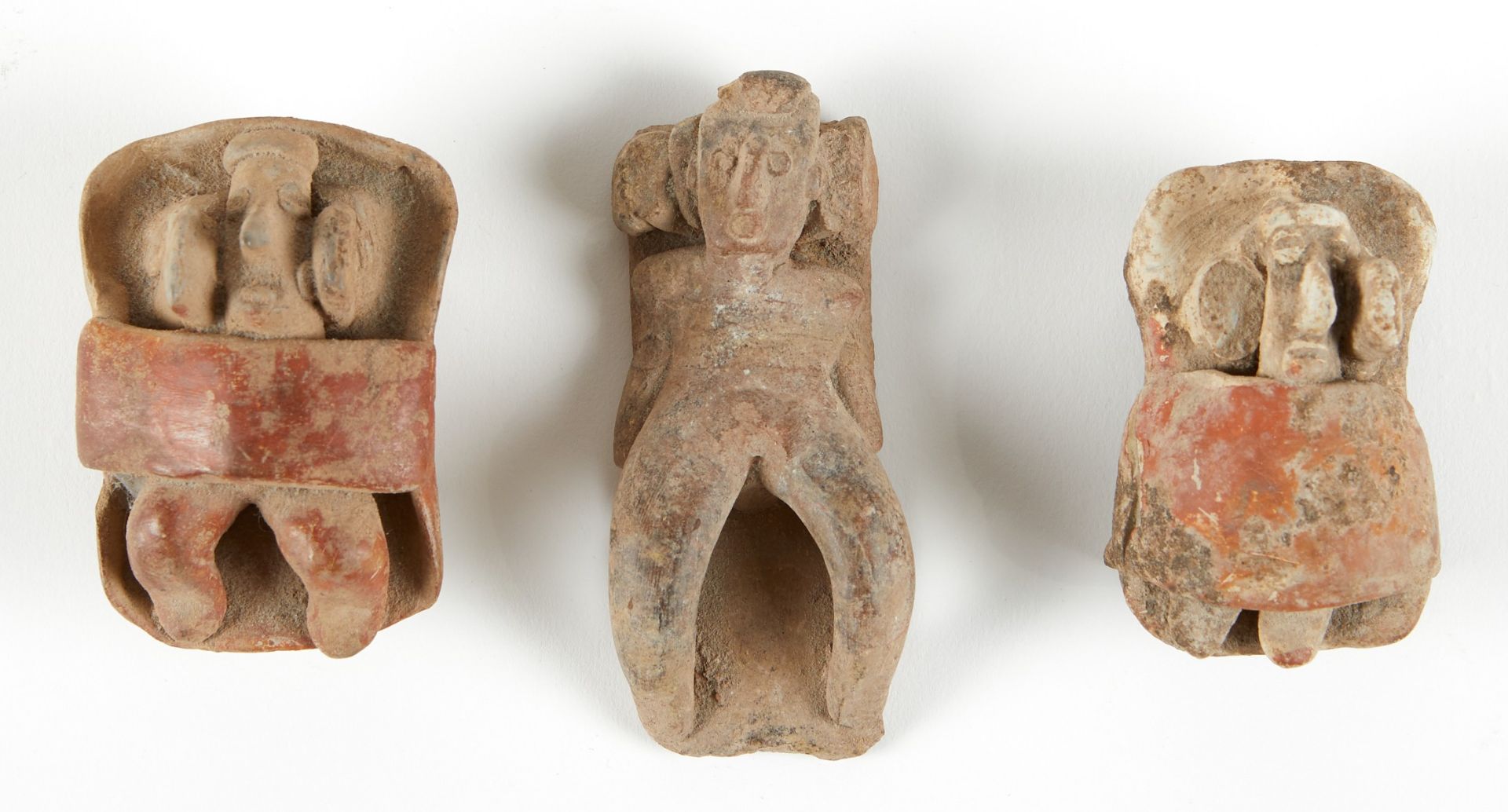 Grp: 5 Small Calima Ceramic Fertility Figures - Image 4 of 9