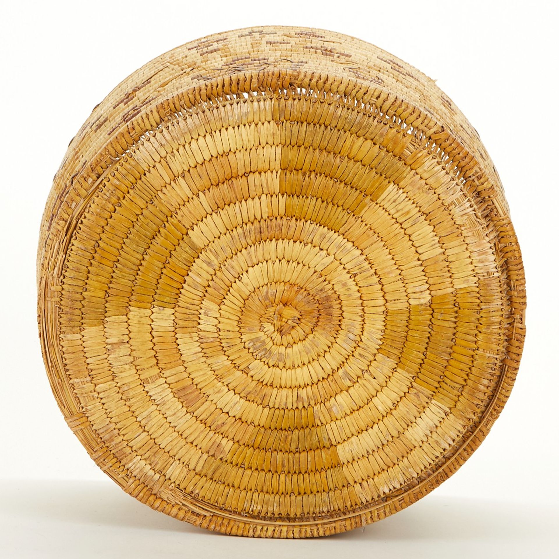 Grp: 2 Antique Native American Baskets Cherokee - Image 6 of 6