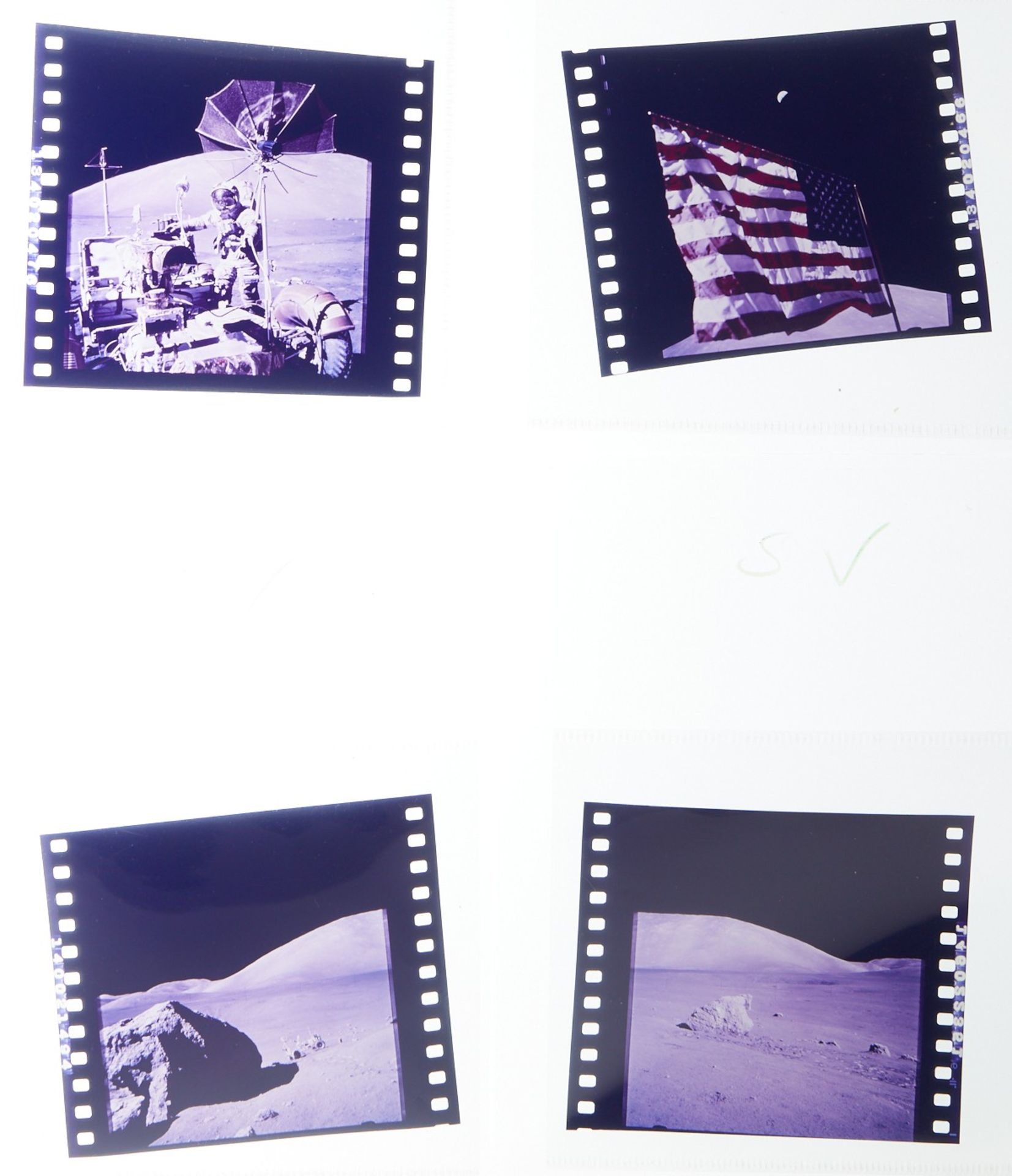 Grp: 11 Film Duplicates - 8 NASA 70mm Film Duplicates and 3 Matted Film - Image 2 of 5