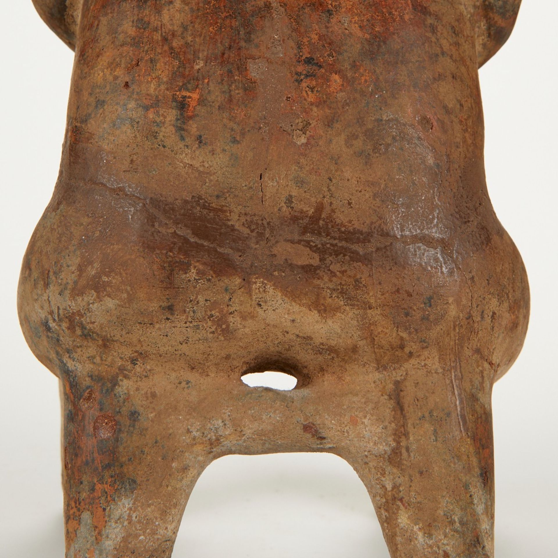 Large Nayarit San Sebastian Seated Figure - Image 8 of 14