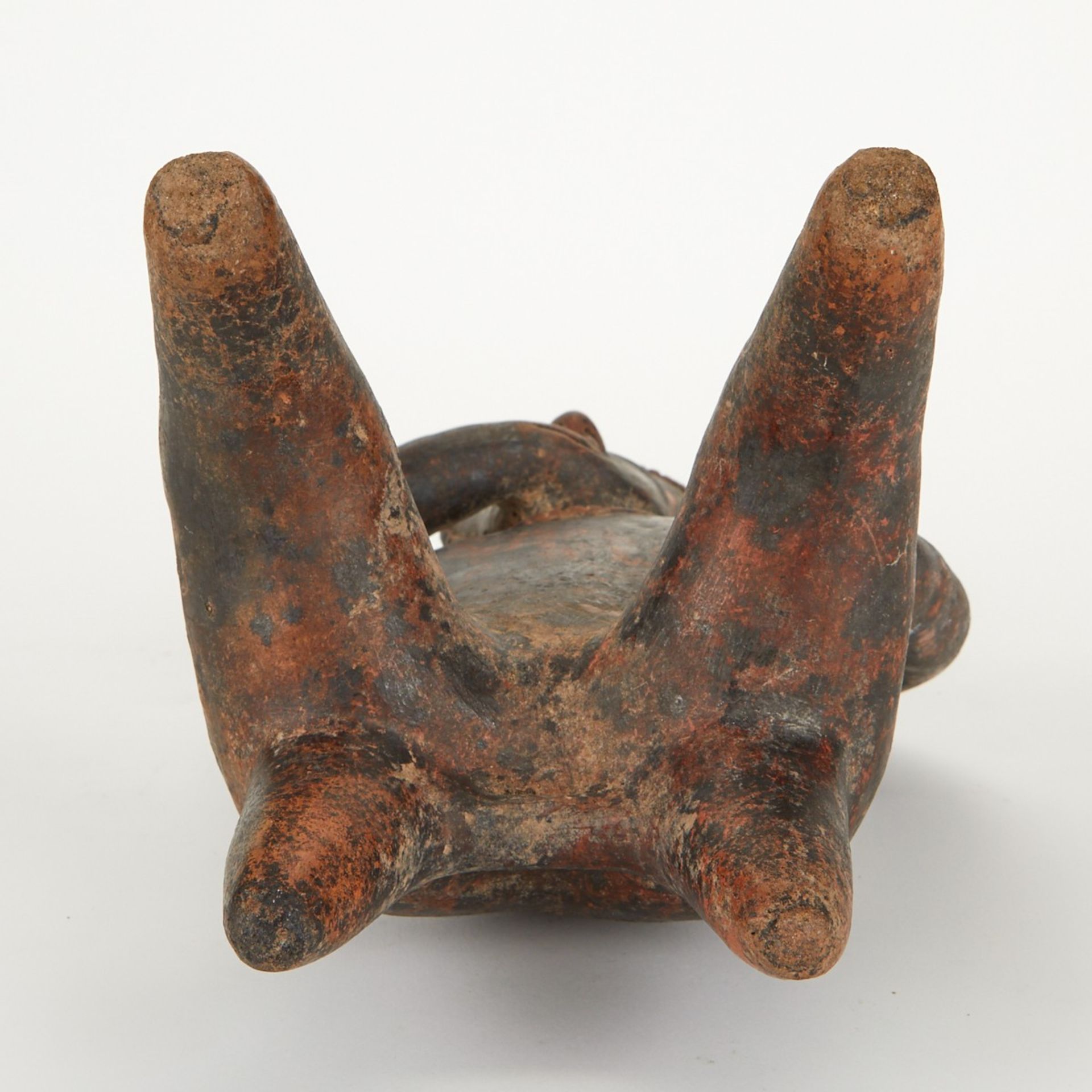 Pre-Columbian Nayarit San Sebastian Seated Figure - Image 8 of 13