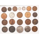 Grp: 22 English Coins 19th-20th c.