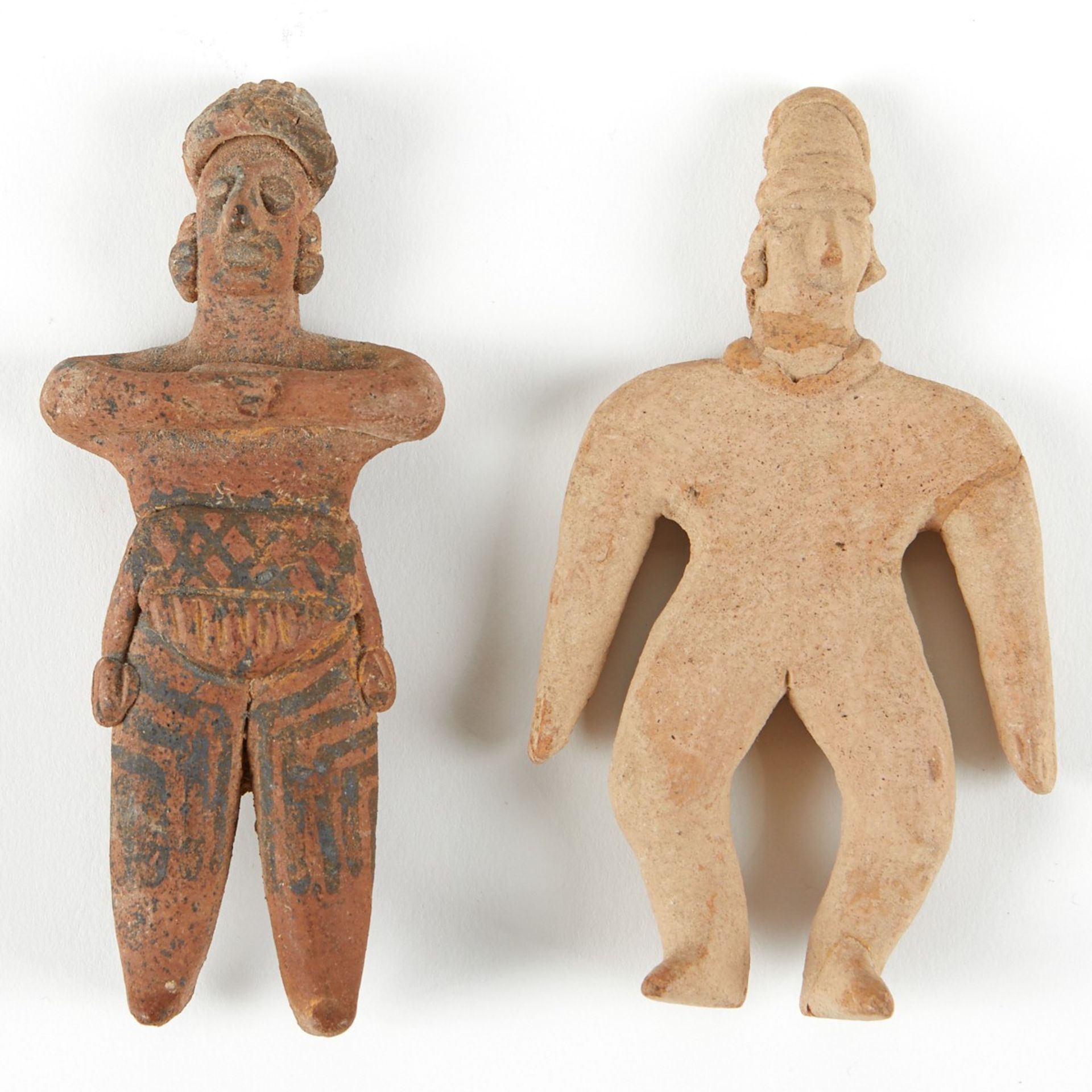 Grp: 5 Small Calima Ceramic Fertility Figures - Image 3 of 9