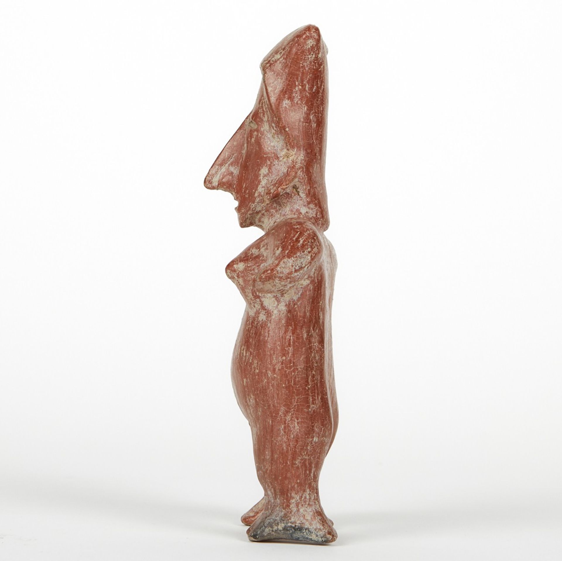 Pre-Columbian Jalisco Standing Female Figure - Image 3 of 11