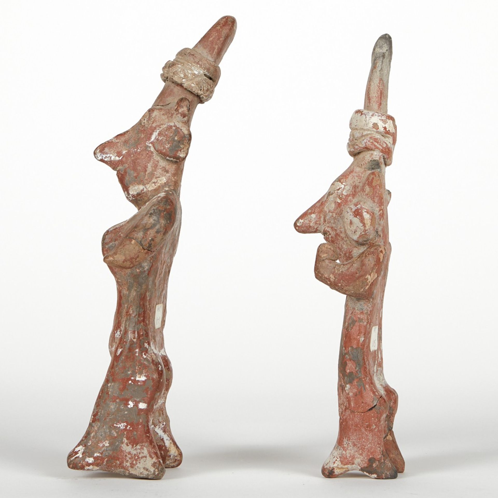 Grp: 2 Pre-Columbian Jalisco Figures - Image 3 of 14