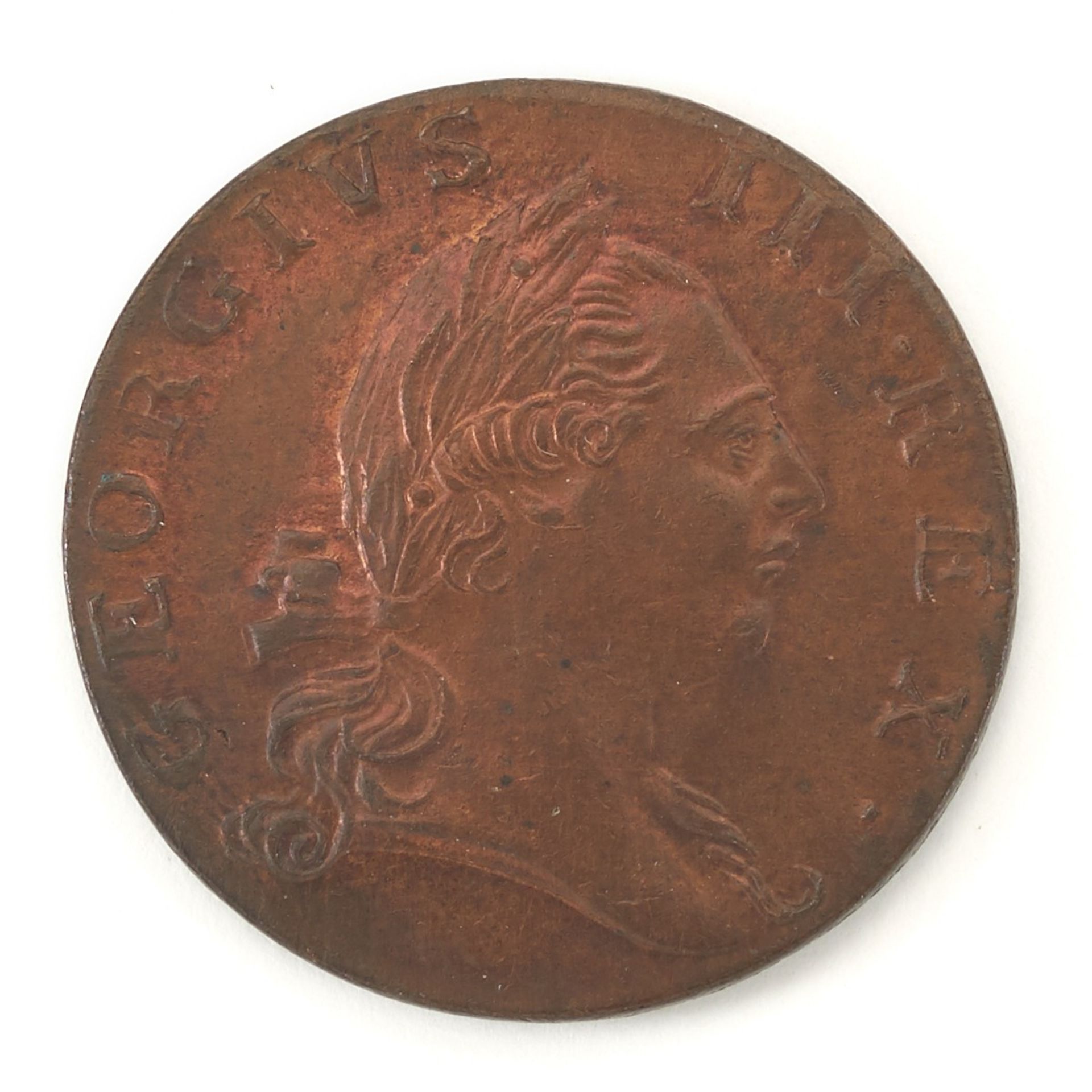 Virginia Half Penny 1773 No Period