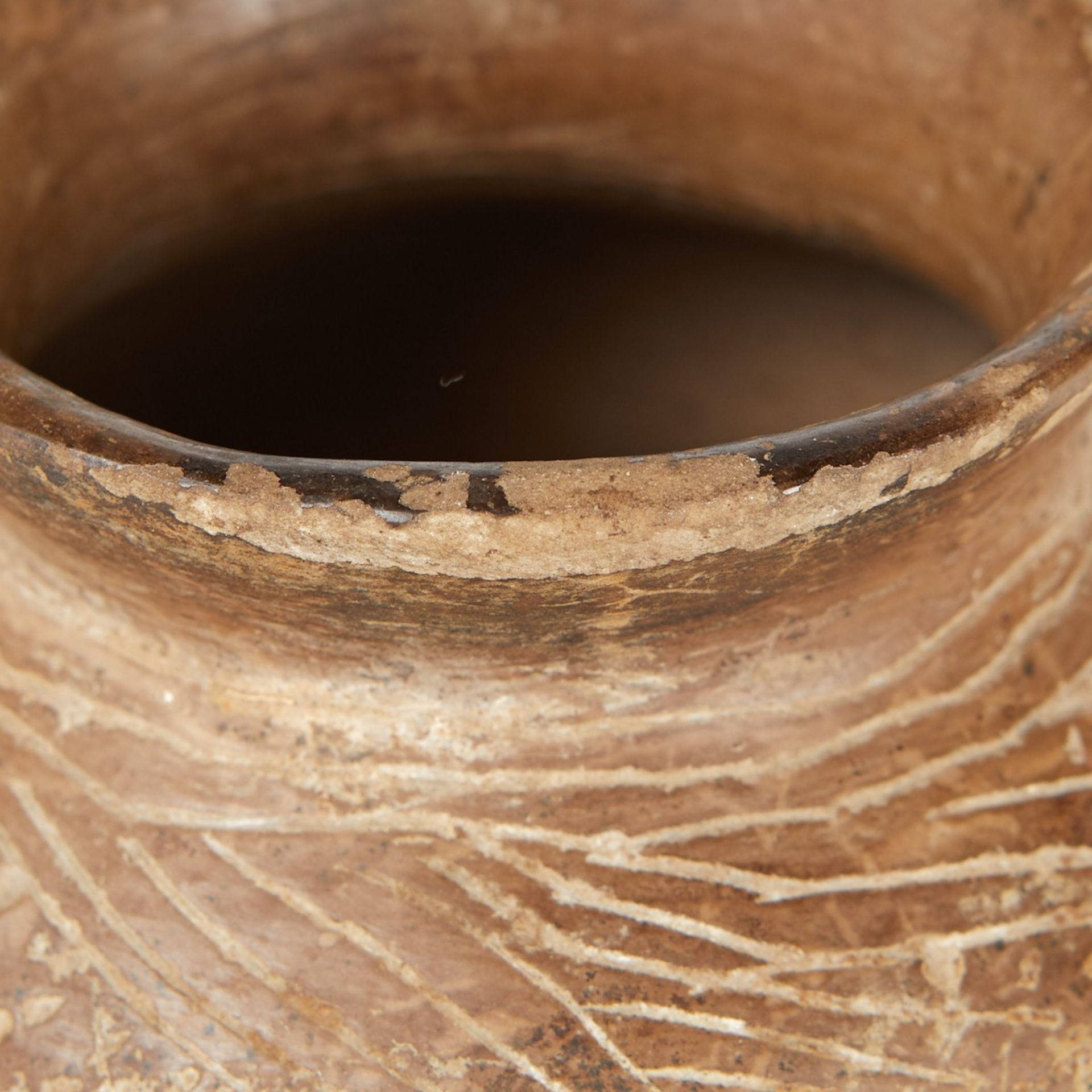 Grp: 2 Pre-Columbian Caddoan or Mississippian Jars - Bild 7 aus 7