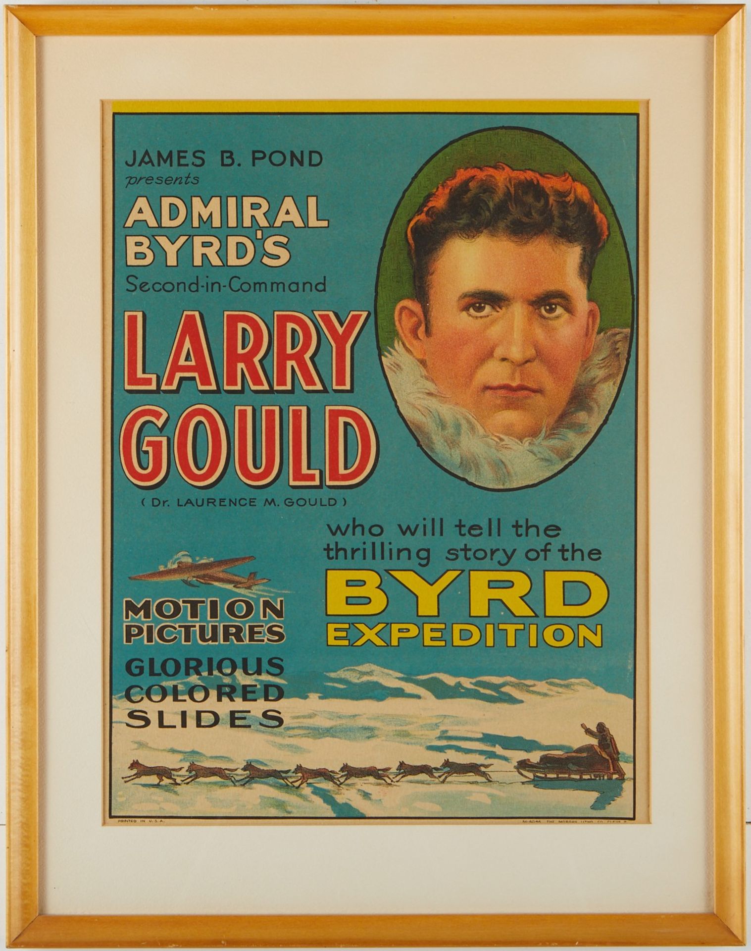 Larry Gould Byrd Antarctic Expedition Poster - Bild 2 aus 4