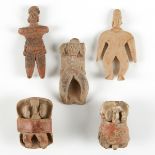 Grp: 5 Small Calima Ceramic Fertility Figures