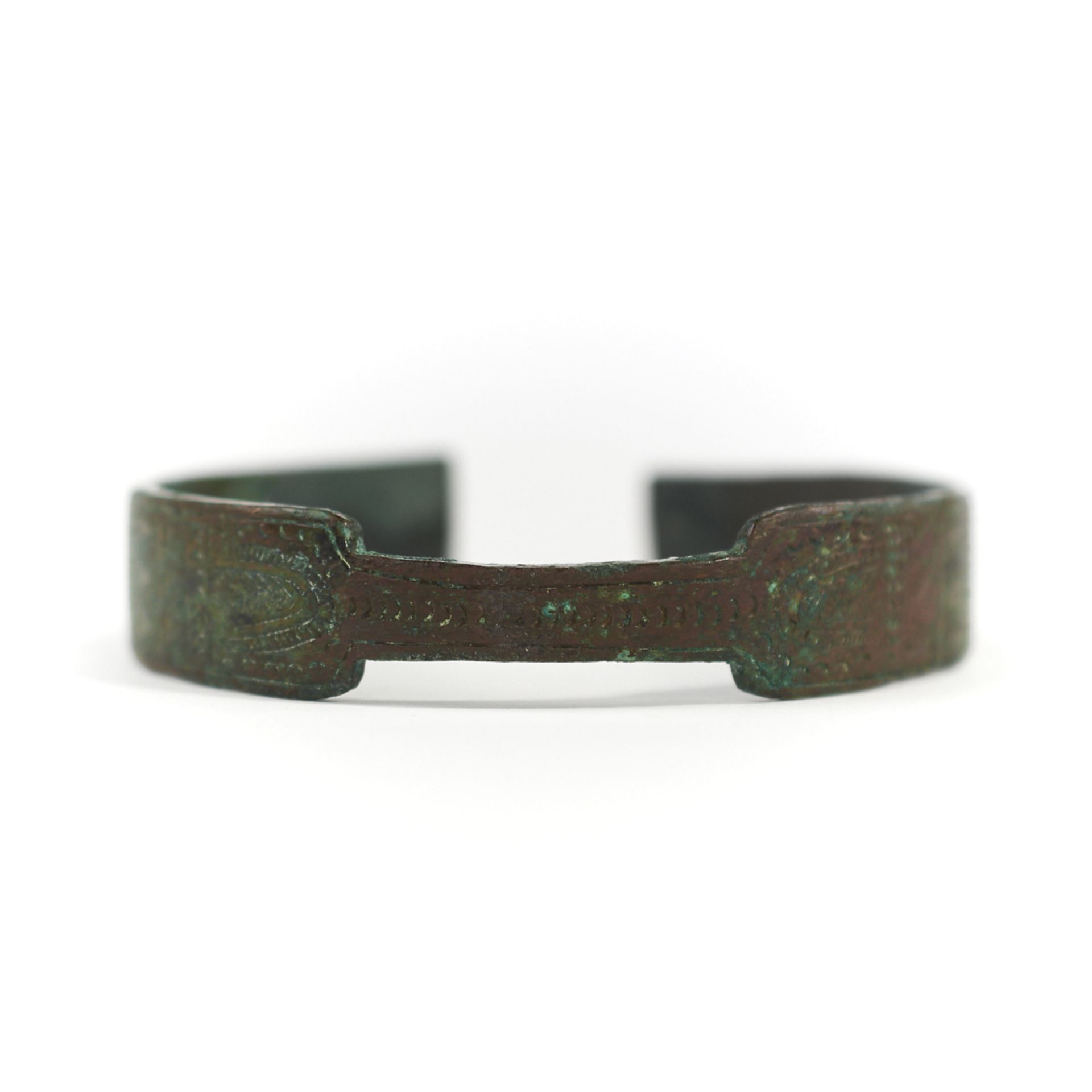 Antique Babylonian Bronze Bracelet - Image 4 of 6