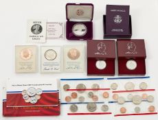Group of Commemorative American Coins