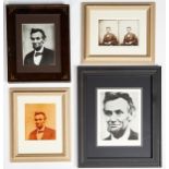 Group of 4 Gardner Photographs of Abraham Lincoln