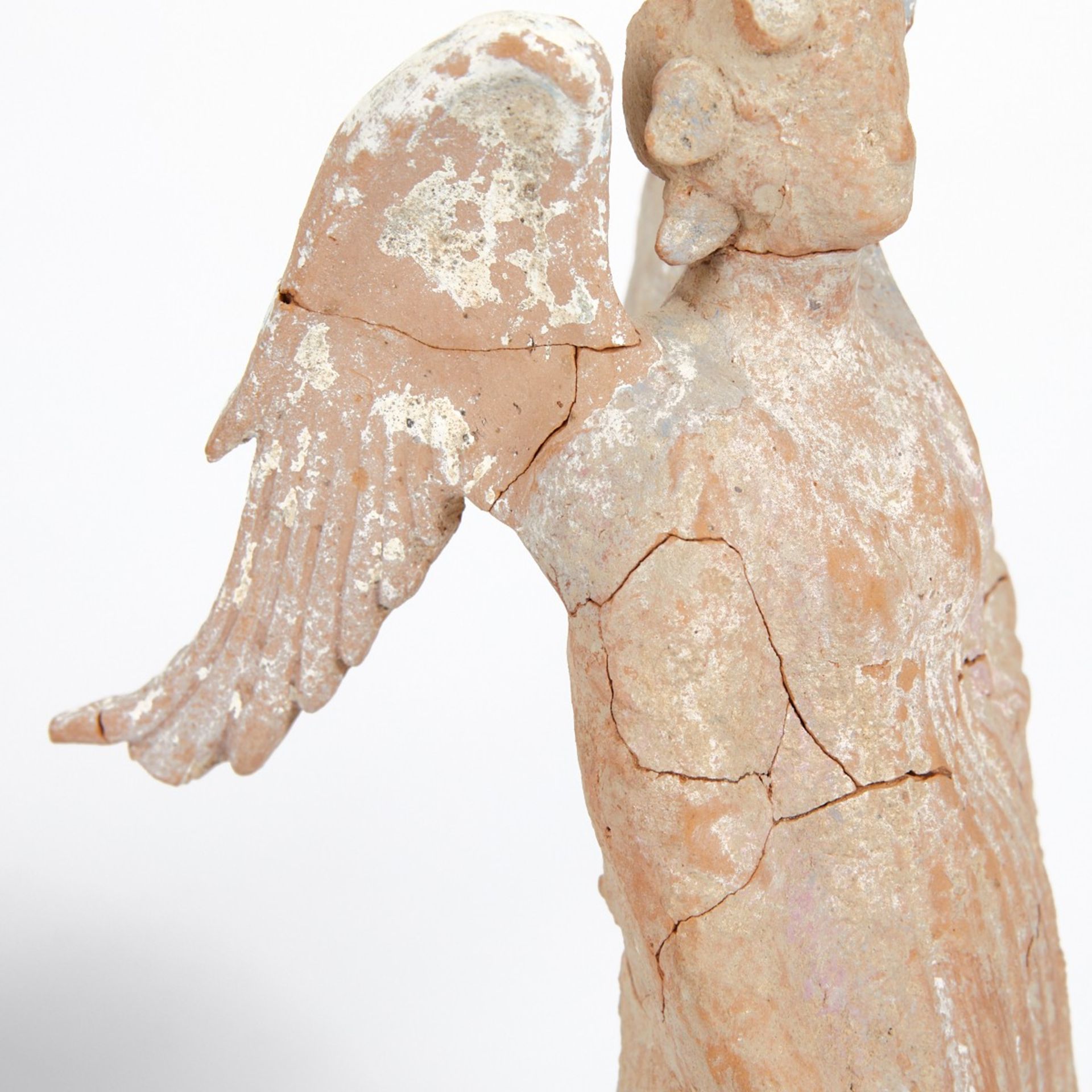 Grp: 3 Greek Terracotta Tanagra Figures Sotheby's Prov - Image 11 of 15