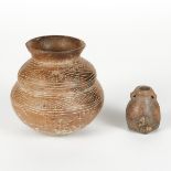 Grp: 2 Pre-Columbian Caddoan or Mississippian Jars