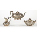 Early Tiffany Sterling Tea Set ca. 1853