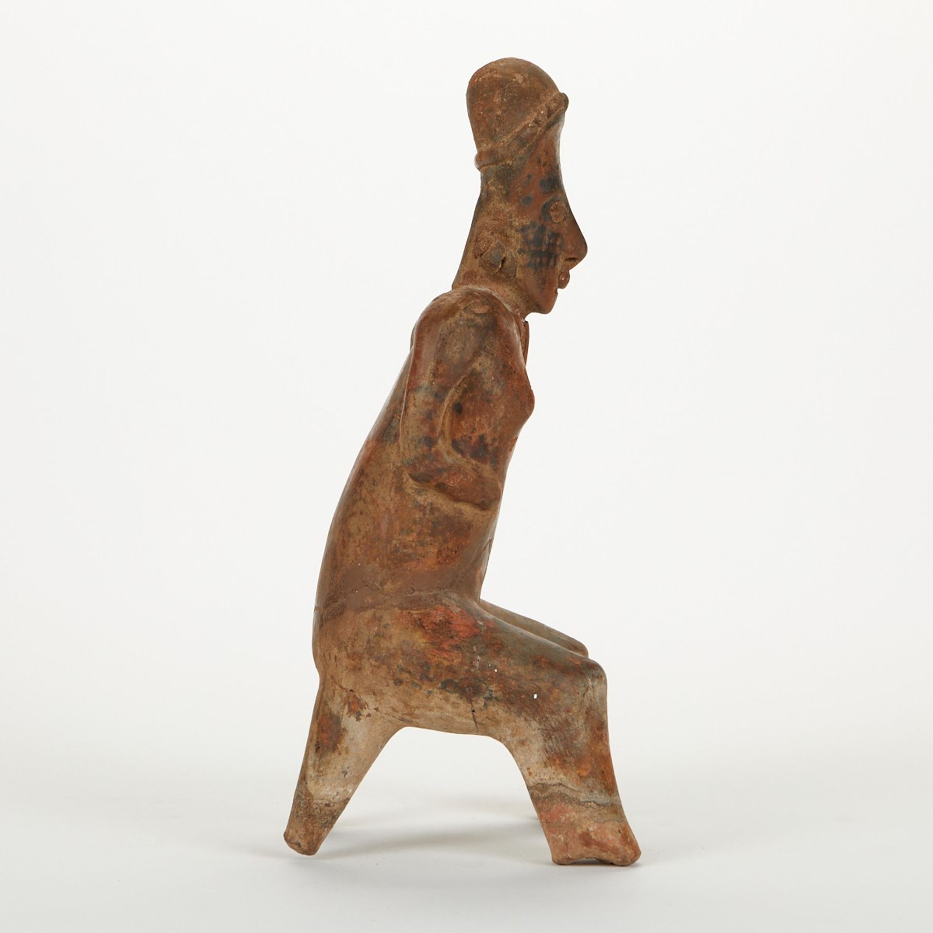 Large Nayarit San Sebastian Seated Figure - Image 2 of 14