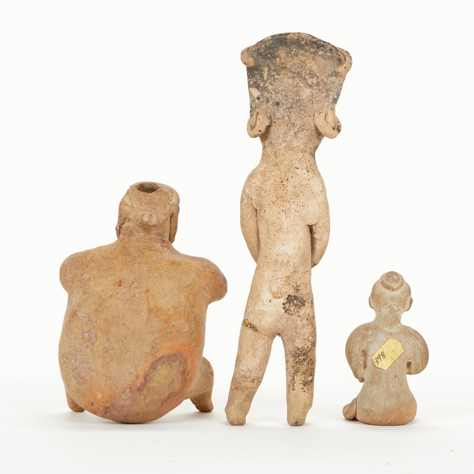 Grp: 3 Colima Pre-Columbian Figures - Image 2 of 12