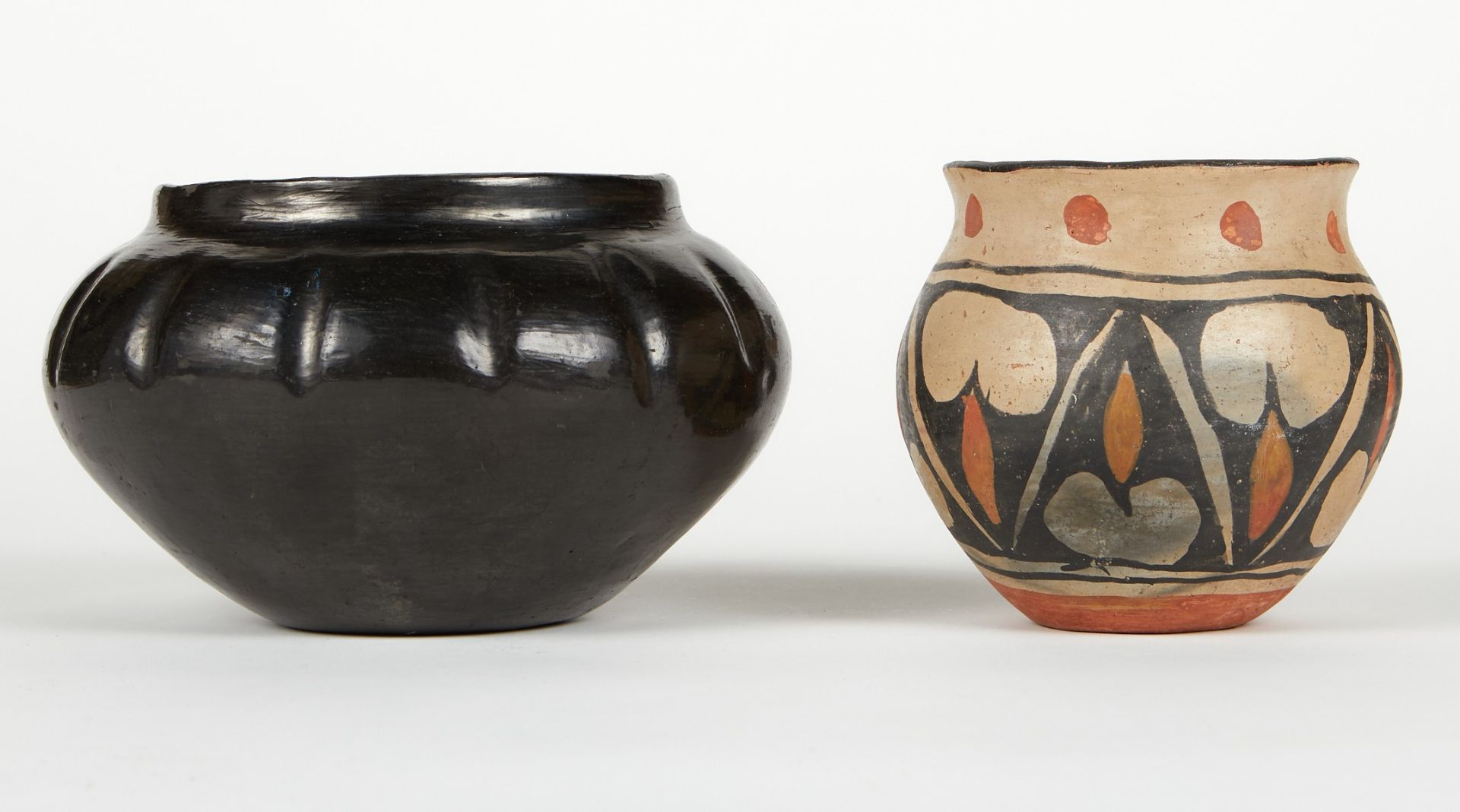 Grp: 2 Santa Clara Santo Domingo Pots - Image 3 of 7