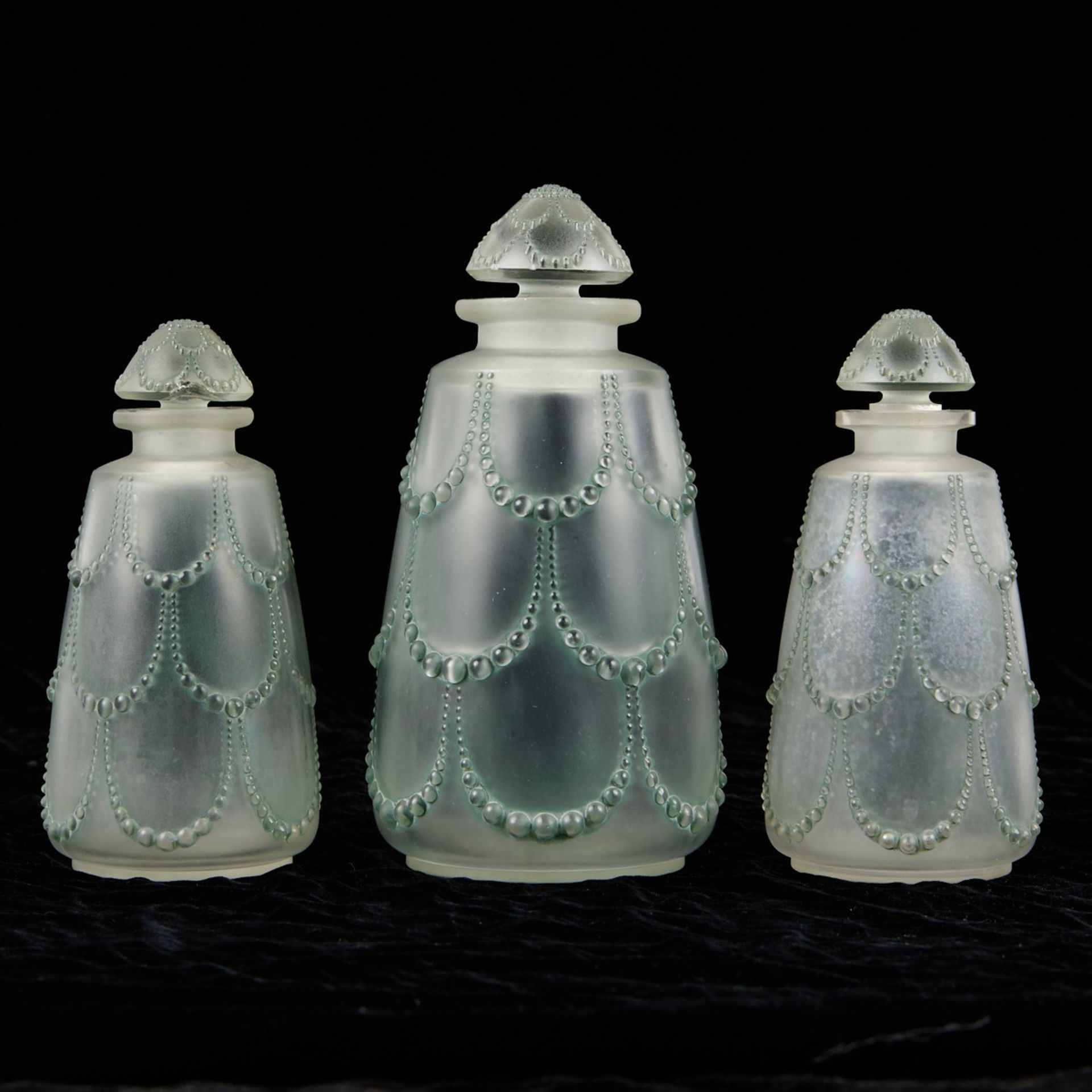 Lalique Perles Garniture de Toilette Vanity Set - Image 3 of 15