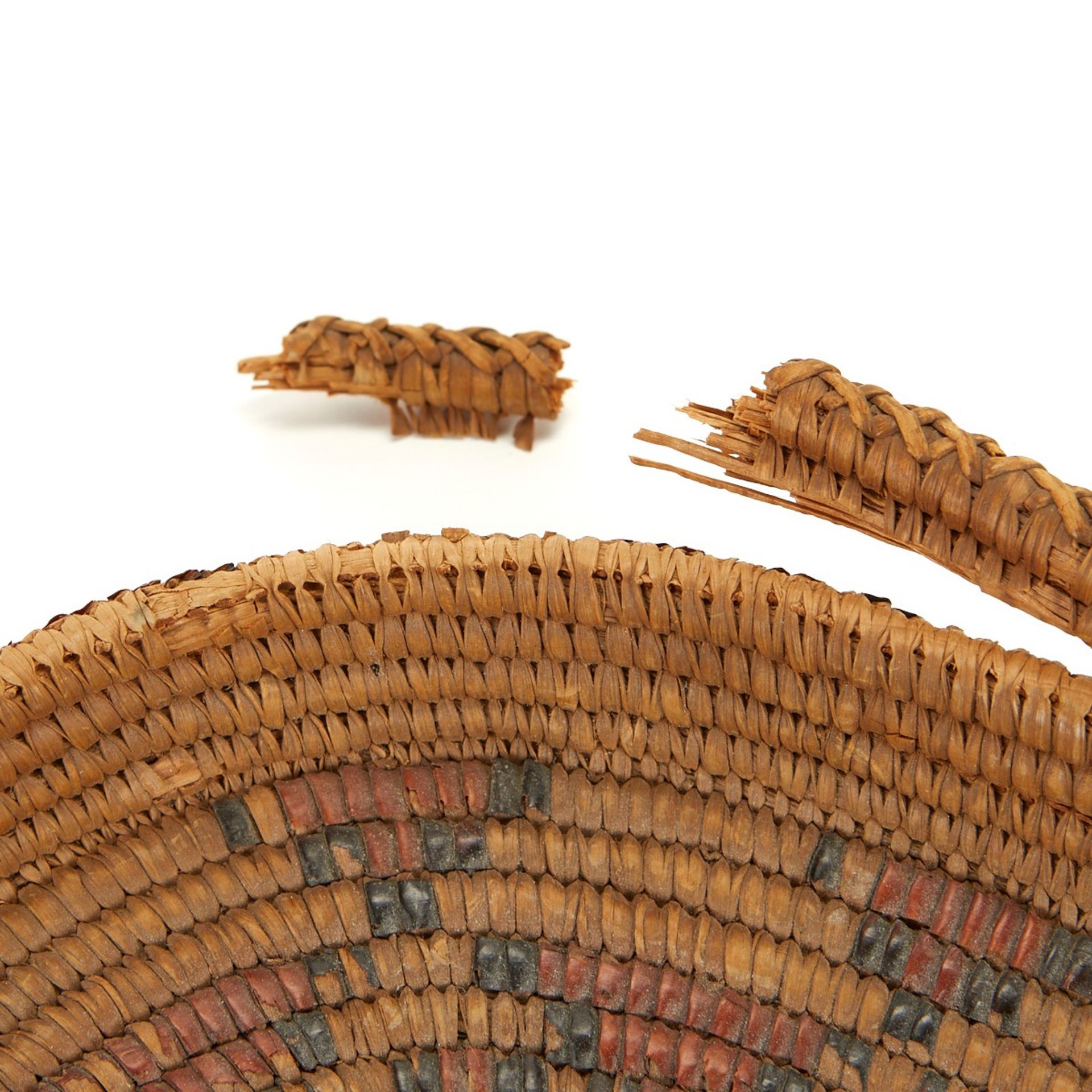 Grp: 2 Salish/Thompson River Baskets - Image 5 of 11