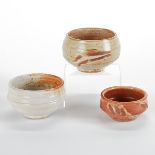 Grp: 3 Large Warren Mackenzie Tea Bowls