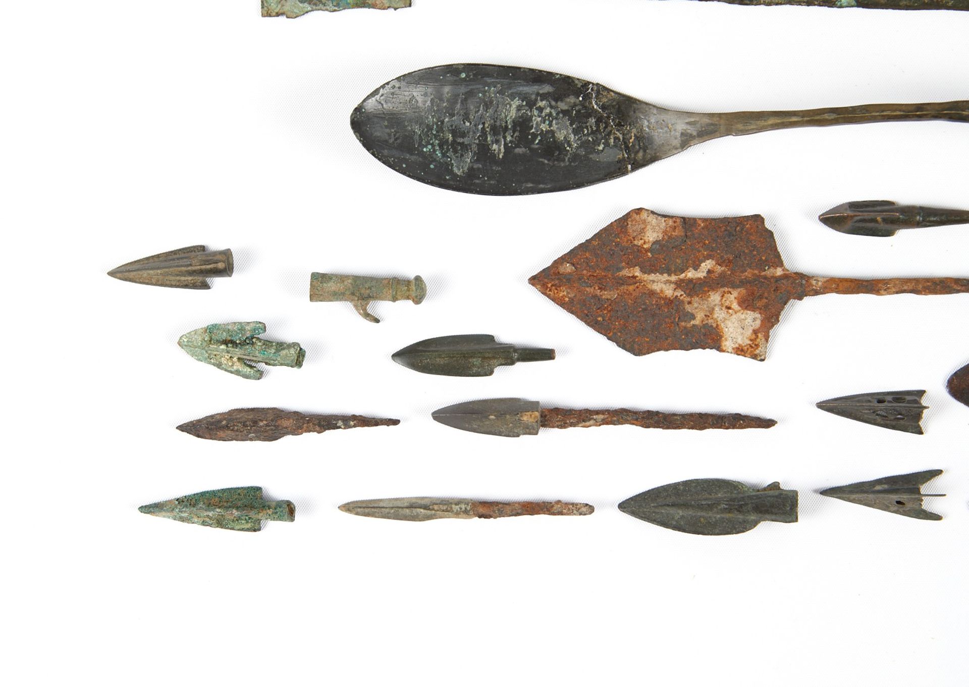 Large Group of Archaic Chinese Bronze Pieces - Image 3 of 5