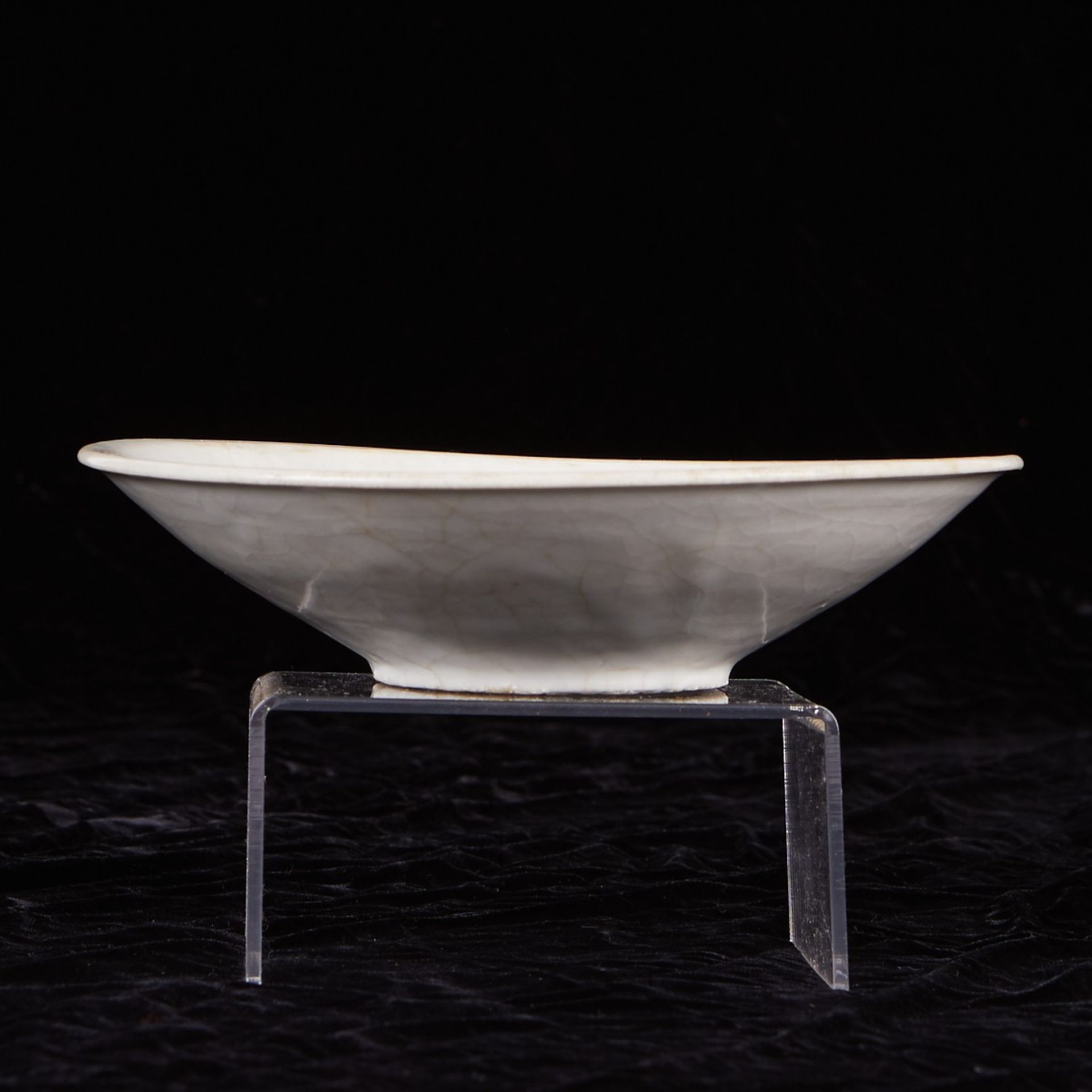 Early Chinese Pale Blue Ceramic Bowl - Image 4 of 8