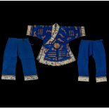 Chinese Child's Robe and Trousers