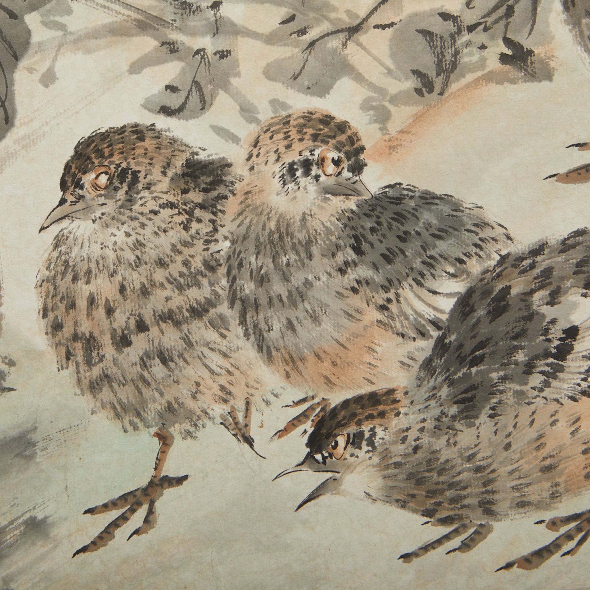 Painting by Zhao Yunhe Landscape w/ Birds - Image 5 of 8