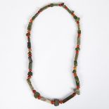 Jade and Carnelian Necklace