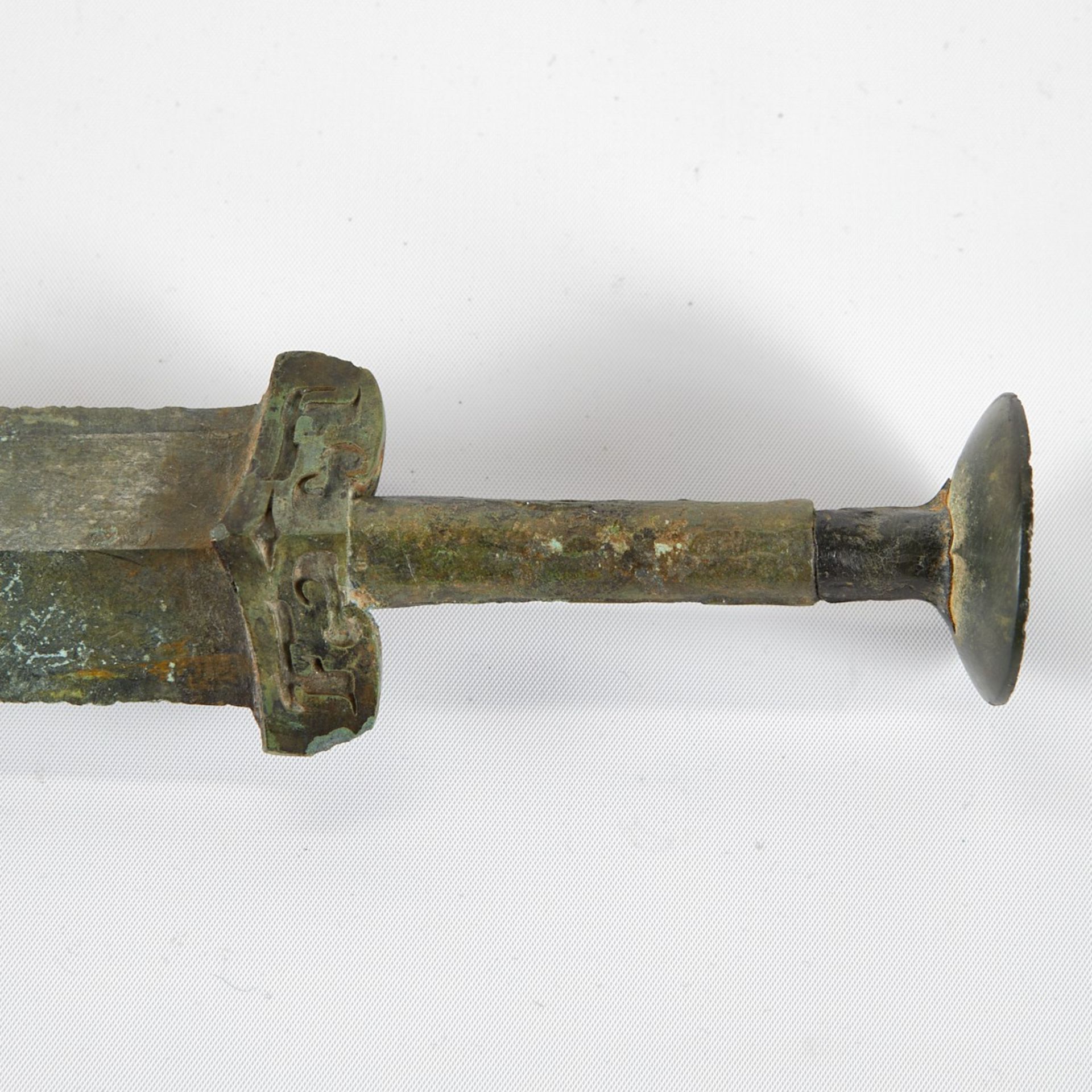 Early Chinese Bronze Sword Warring States - Image 3 of 10
