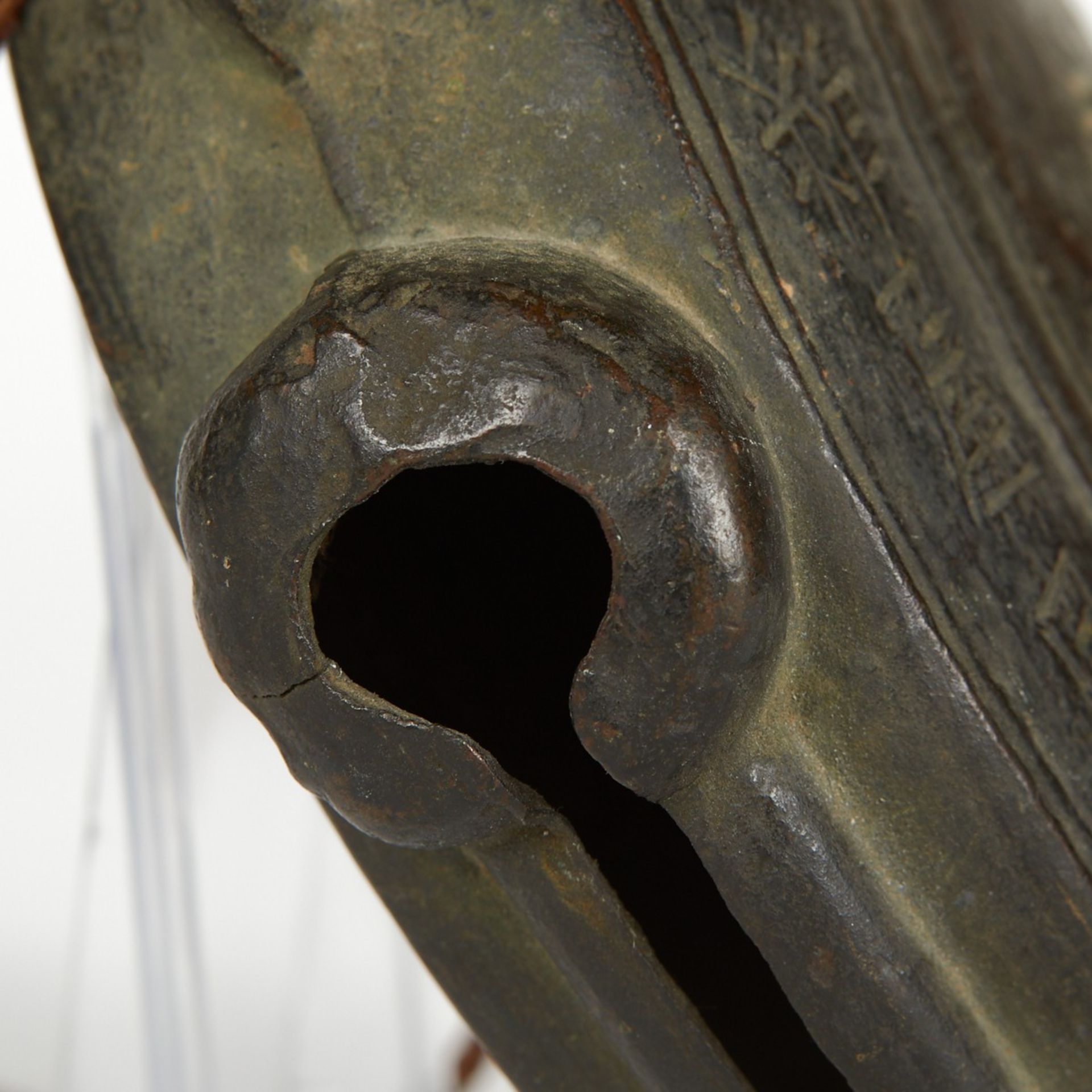 Japanese Waniguchi Bronze Bell - Image 6 of 10